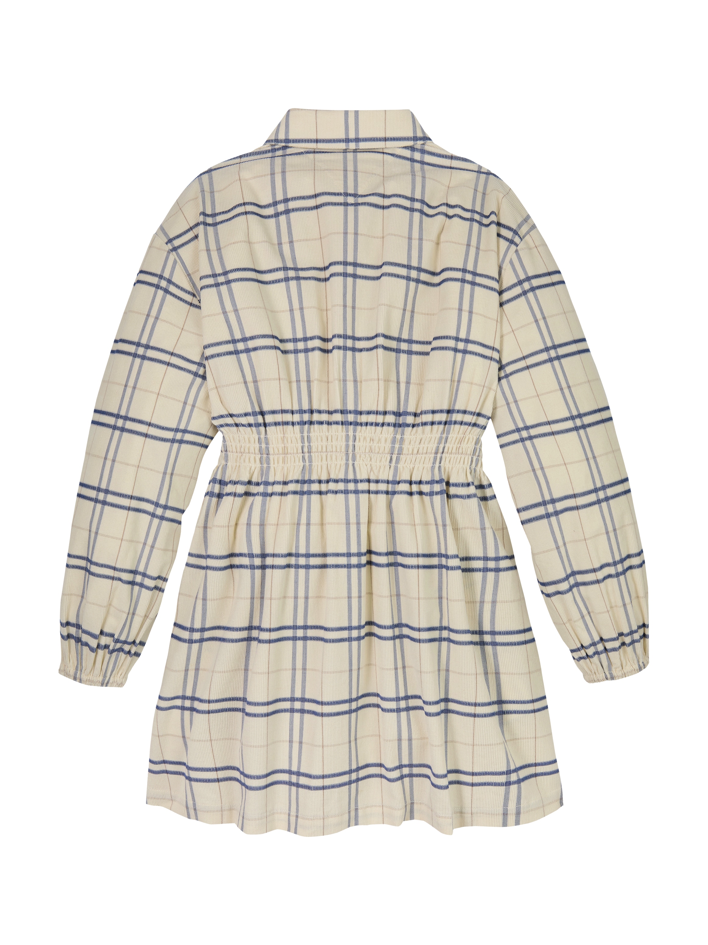 Tommy Hilfiger Hemdblusenkleid »CORDUROY CHECK SHIRT DRESS LS«, mit Karomuster
