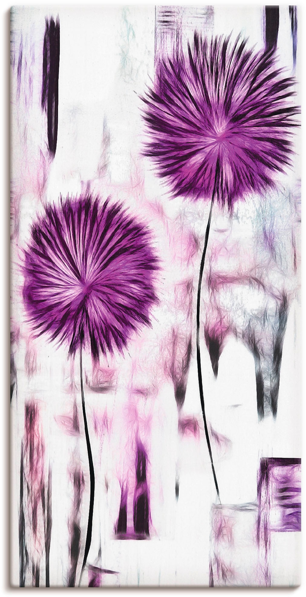 Image of Artland Wandbild "Blumen" Blumen 1 Stk. tlg. als Leinwandbild, Poster in verschied. Grössen