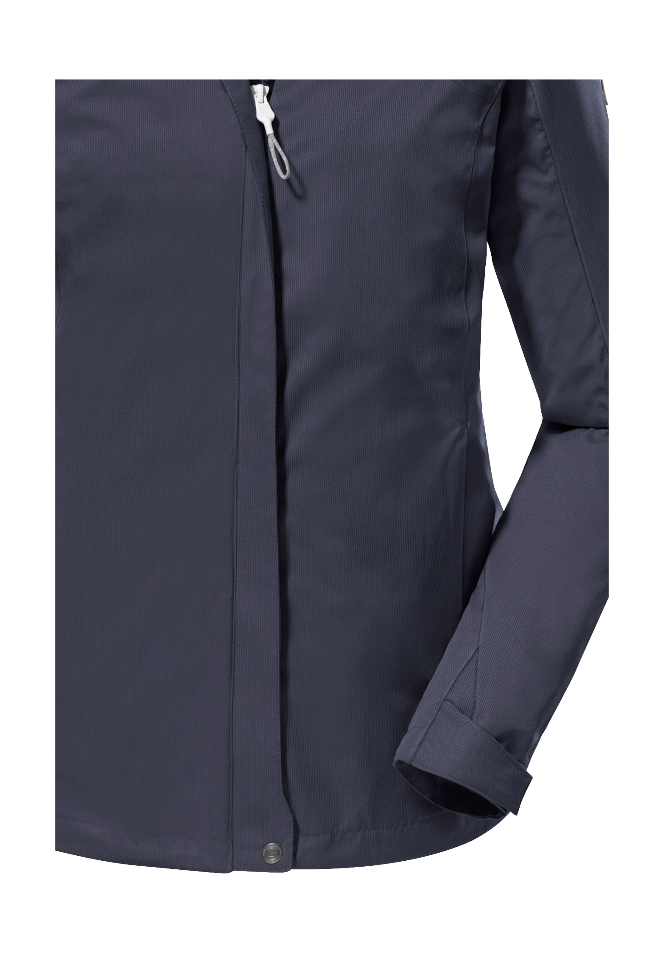 Killtec Outdoorjacke »KOS 133 WMN JCKT«, Wasser- und winddichte Damenjacke mit abnehmbarer Kapuze, PFAS-frei