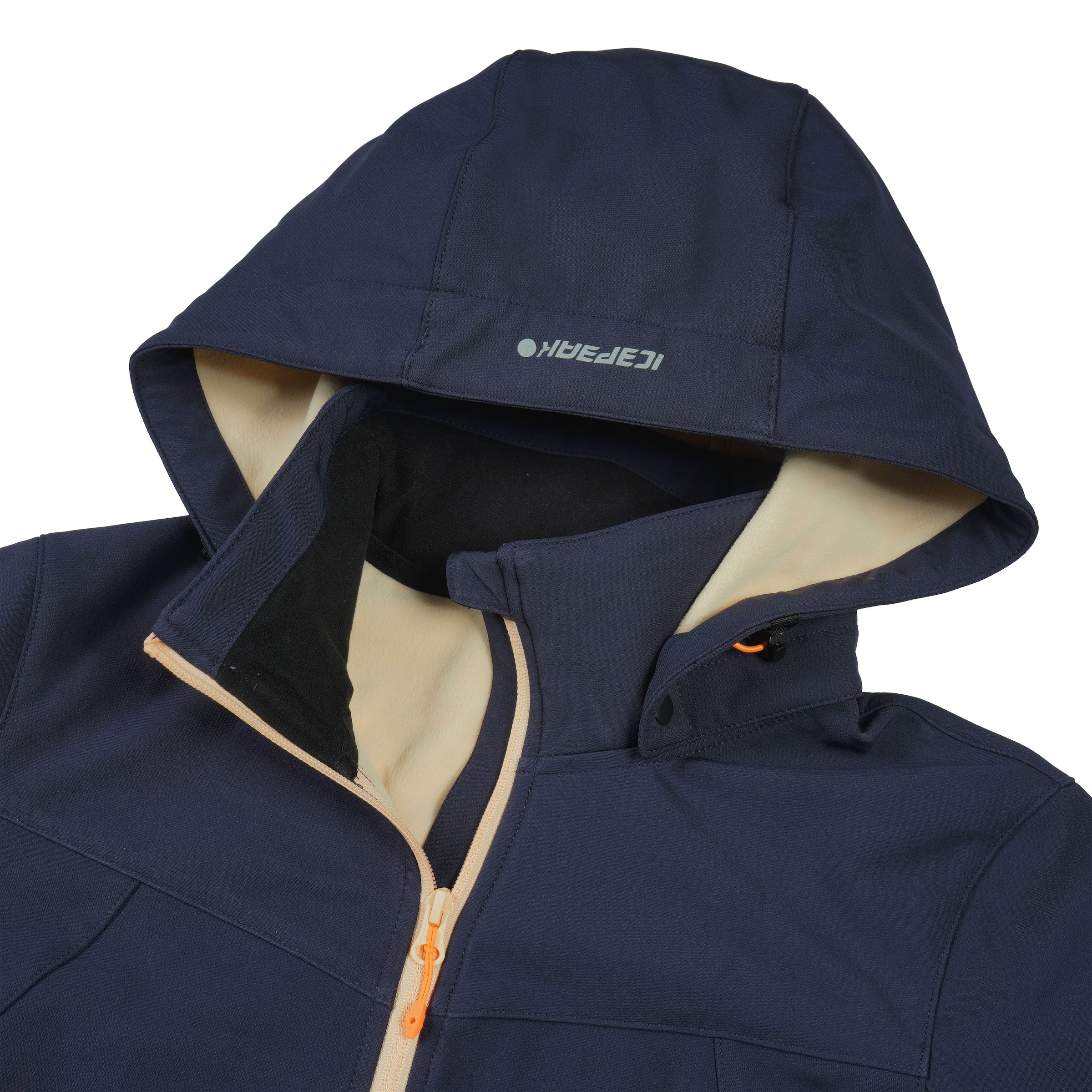 Icepeak Softshelljacke »D SOFTSHELLJACKE BRENHAM«, mit Kapuze, mit hohem Stehkragen