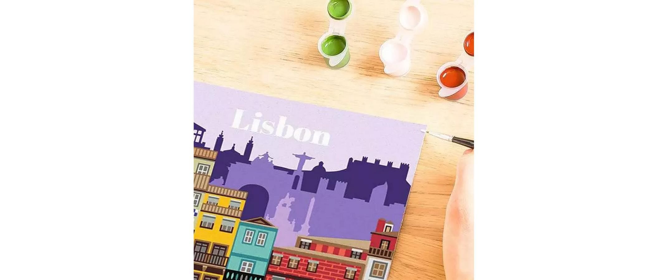 Ravensburger Malen nach Zahlen »Malen nach Zahlen CreArt Colorful Lissabon«