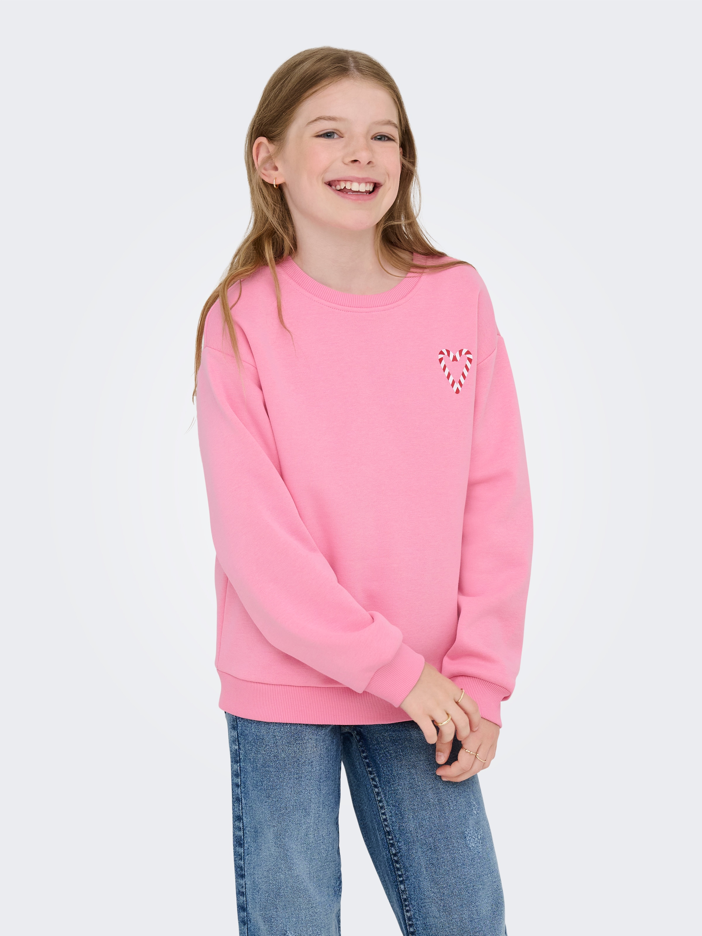 Image of KIDS ONLY Sweatshirt "KOGZENJA LIFE XMAS BOXY L/S BOX SWT"