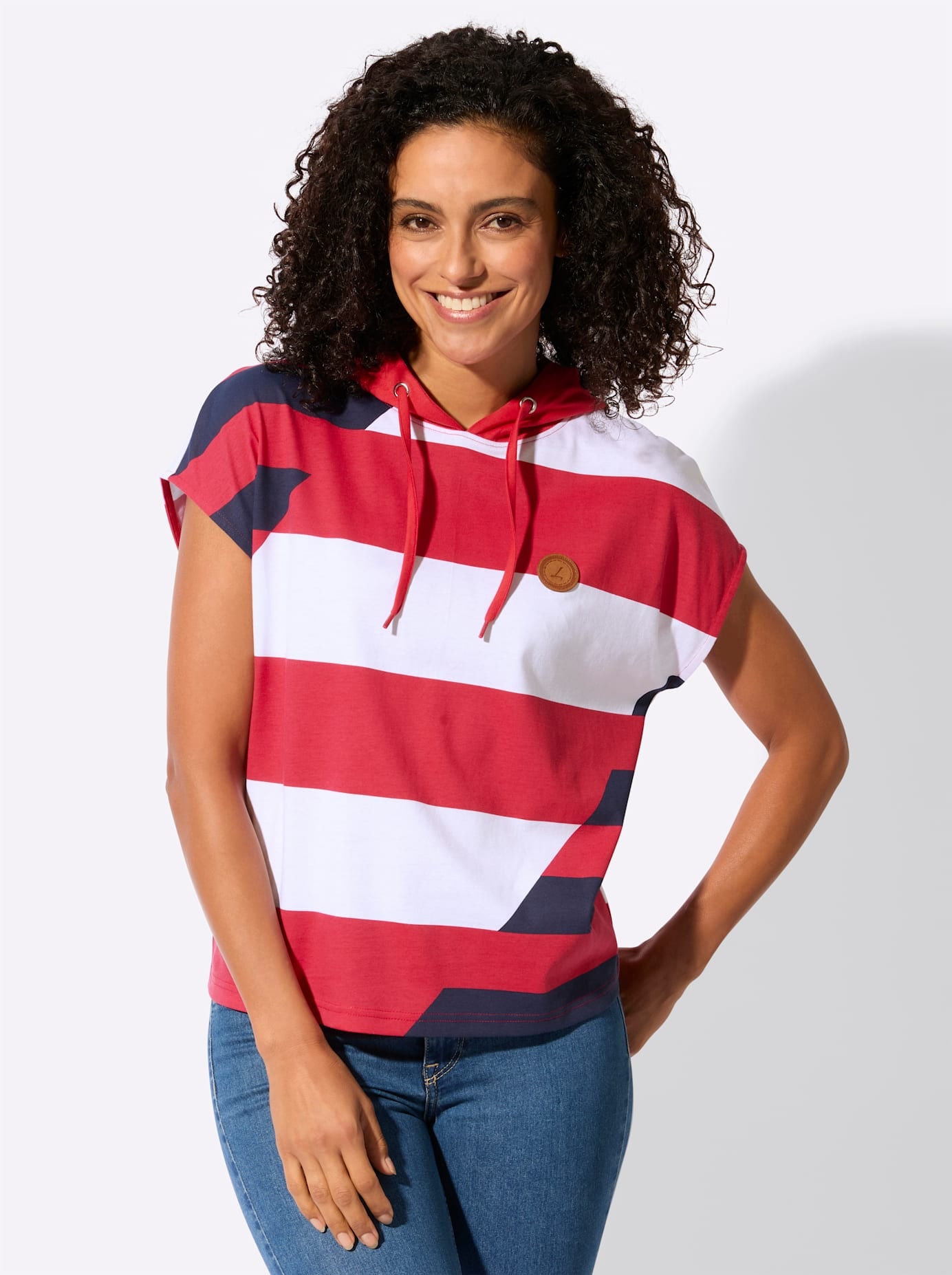 Image of Casual Looks Kapuzenshirt "Kapuzen-Shirt" 1 tlg.