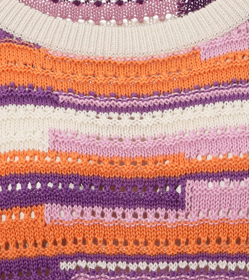 Aniston CASUAL Strickpullover, im extravagantem Streifen-Dessin
