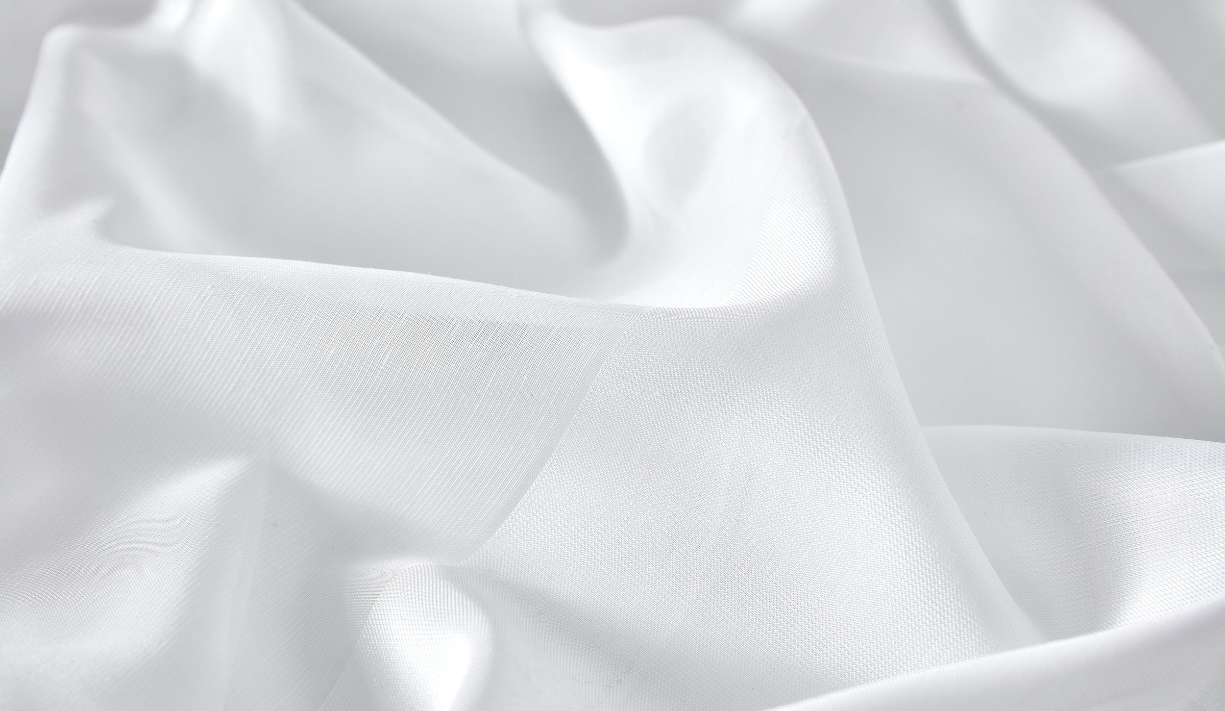 decolife Gardine »Alia« Ösen 1 Stk. tlg. weisse transparent-dichte Blocksteifen