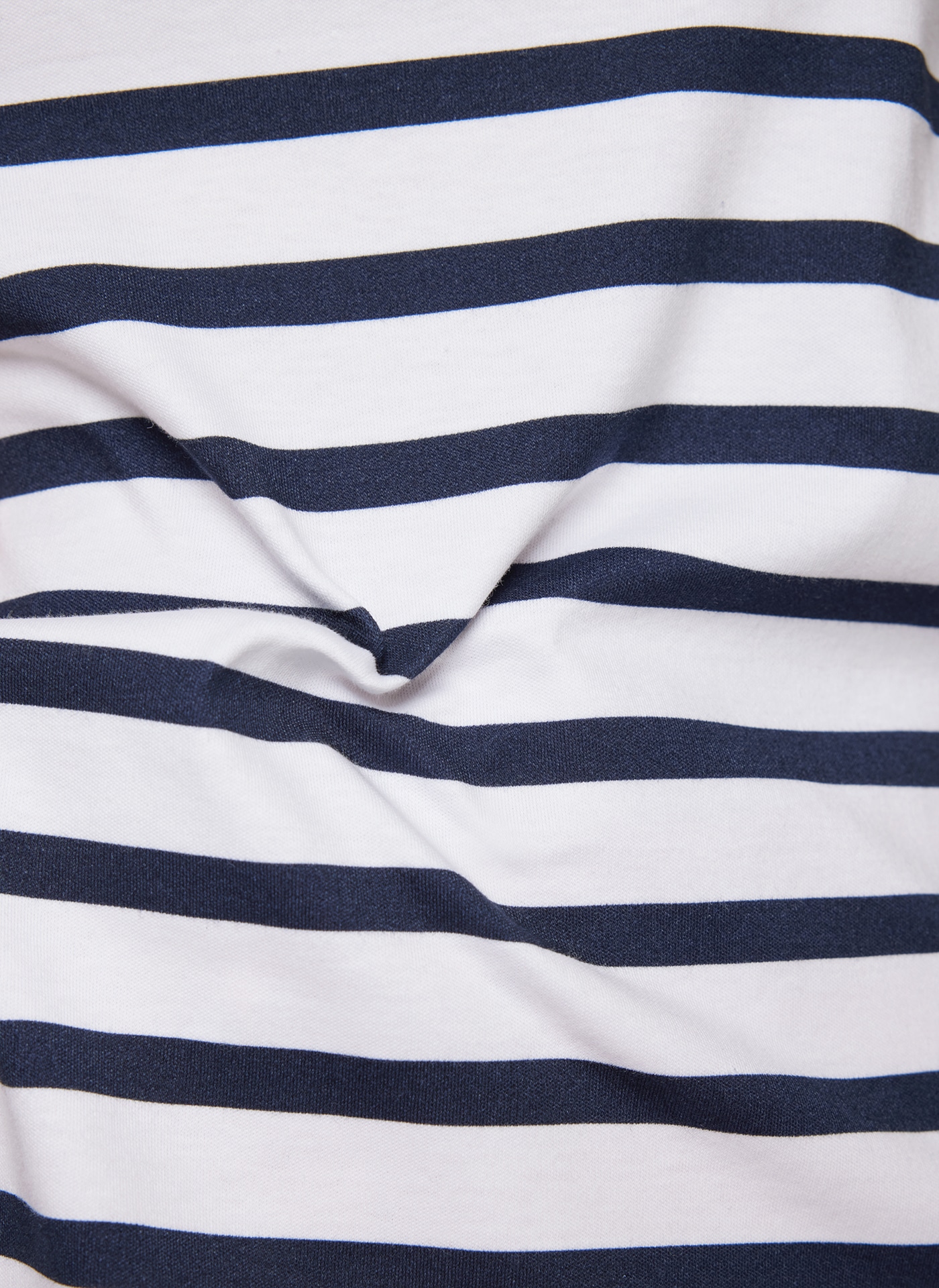 Rabe Rundhalsshirt, im Streifen-Design und mit Letter-Print