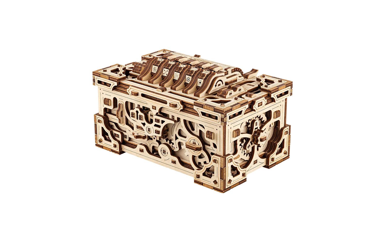 Image of Spielbausteine "WoodTrick Enigma Truhe"