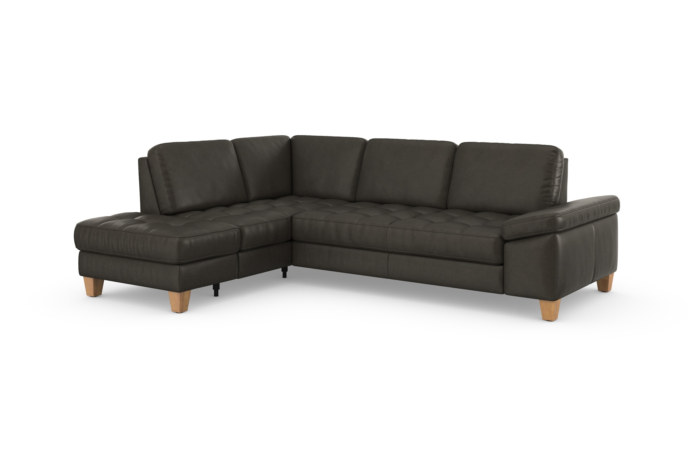 sit&more Ecksofa »Westham L-Form«, mit Ottomane, mit oder ohne Bettfunktion, Bettkasten, Verstellung