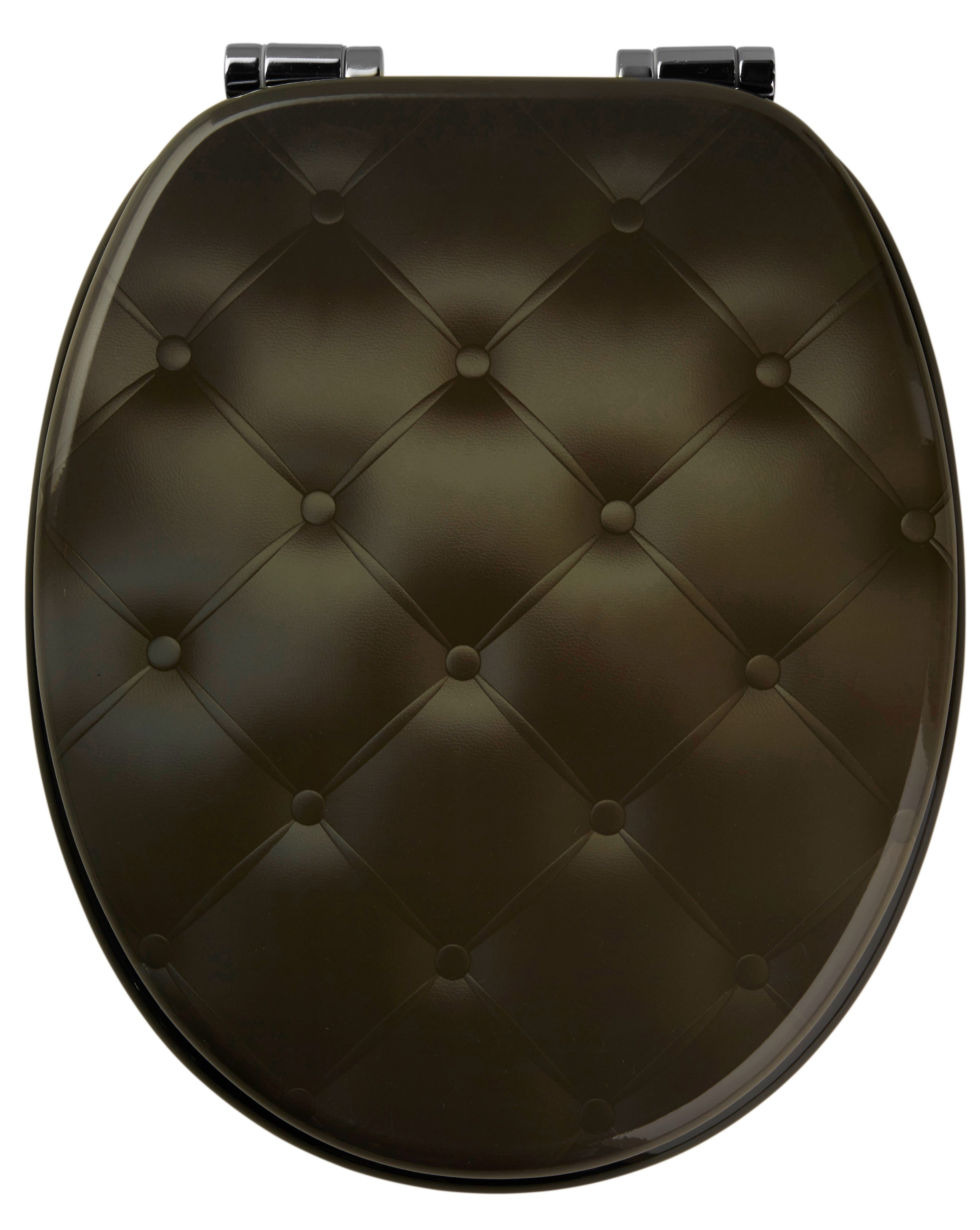 Image of ADOB WC-Sitz "Leder Kissen" Absenkautomatik, sehr stabil