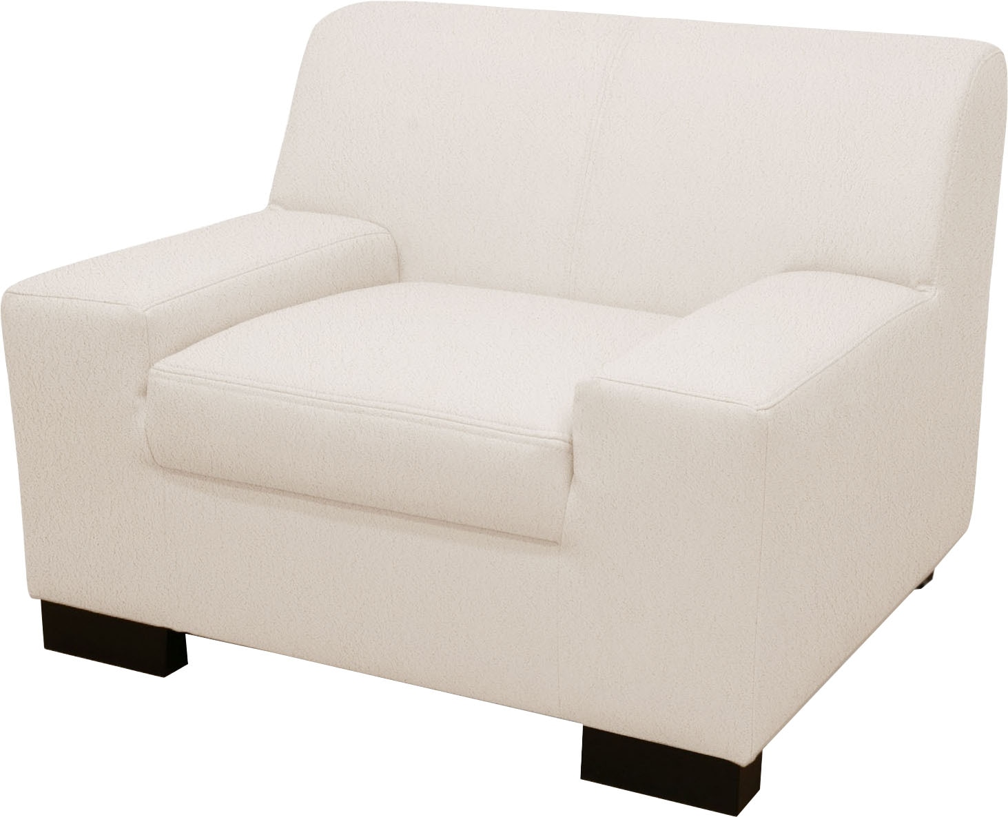 GOODproduct Fauteuil »Faxe 101 x 85 cm, stabile Konstruktion« en tissu doux et facile d'entretien