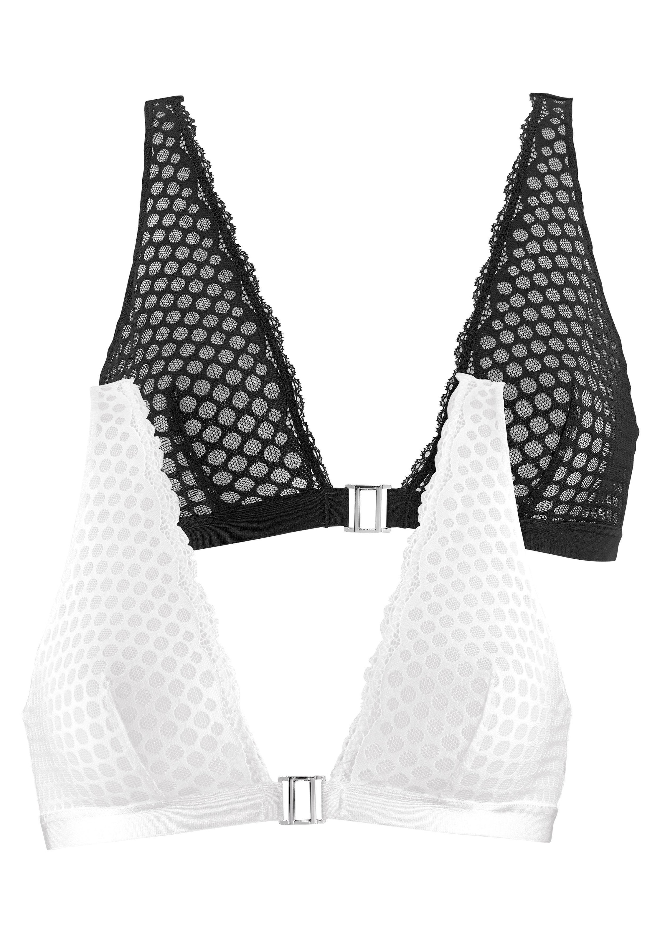 petite fleur Bralette-BH, ohne Bügel mit Vorderverschluss, Dessous