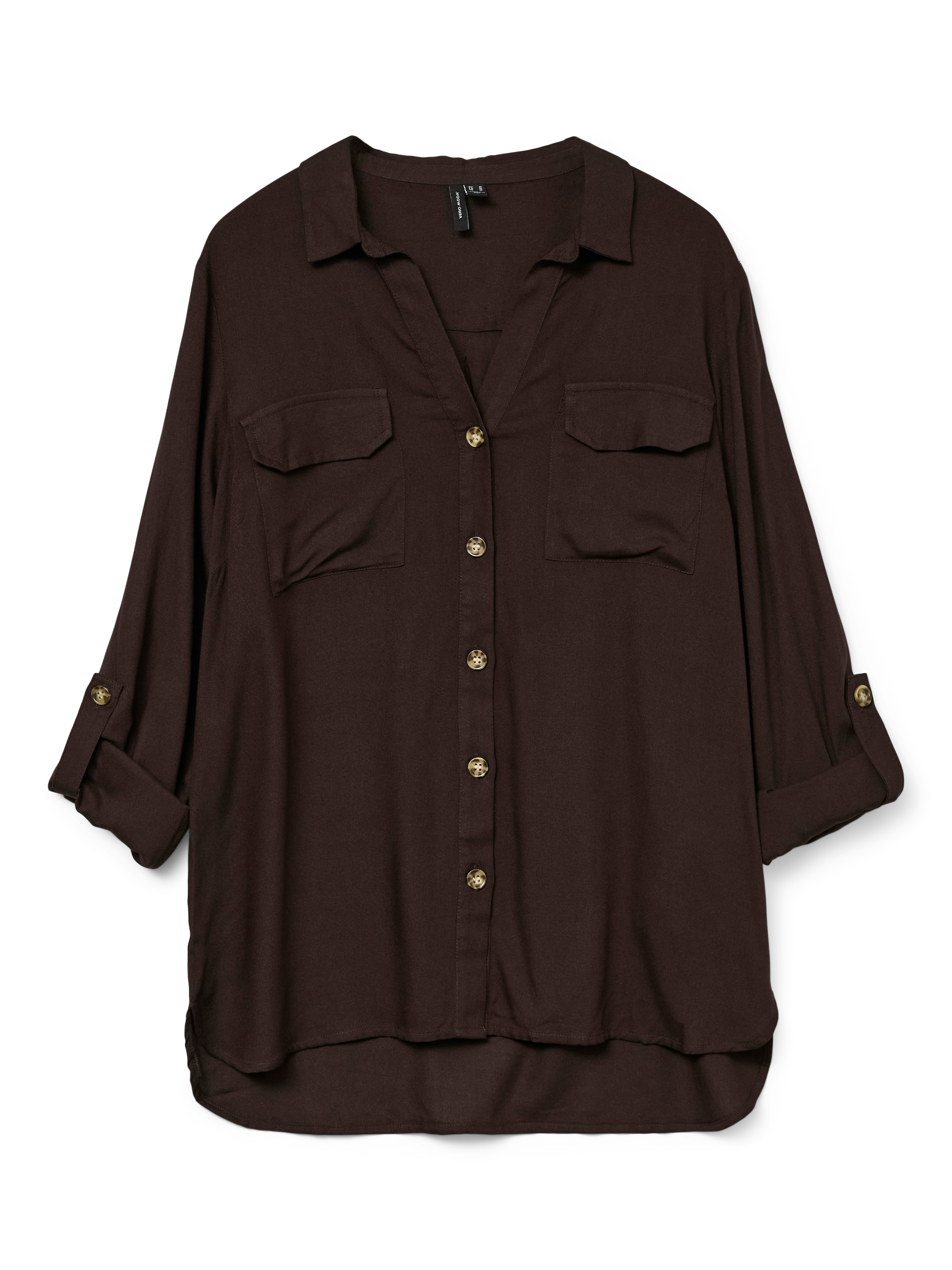 Vero Moda Hemdbluse »VMBUMPY L/S SHIRT NEW WVN GA NOOS«