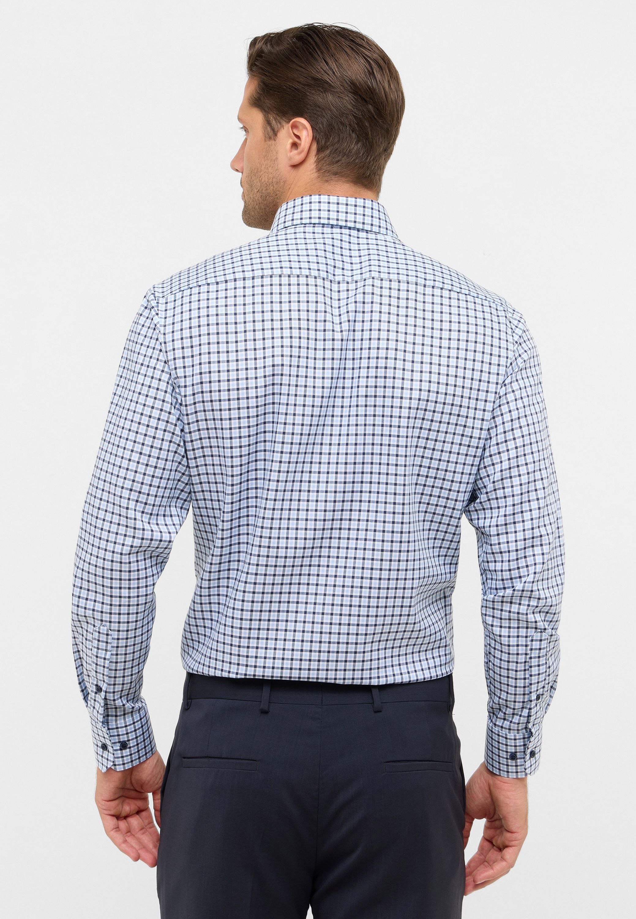 Eterna Langarmhemd »MODERN FIT« NON IRON (bügelfrei)