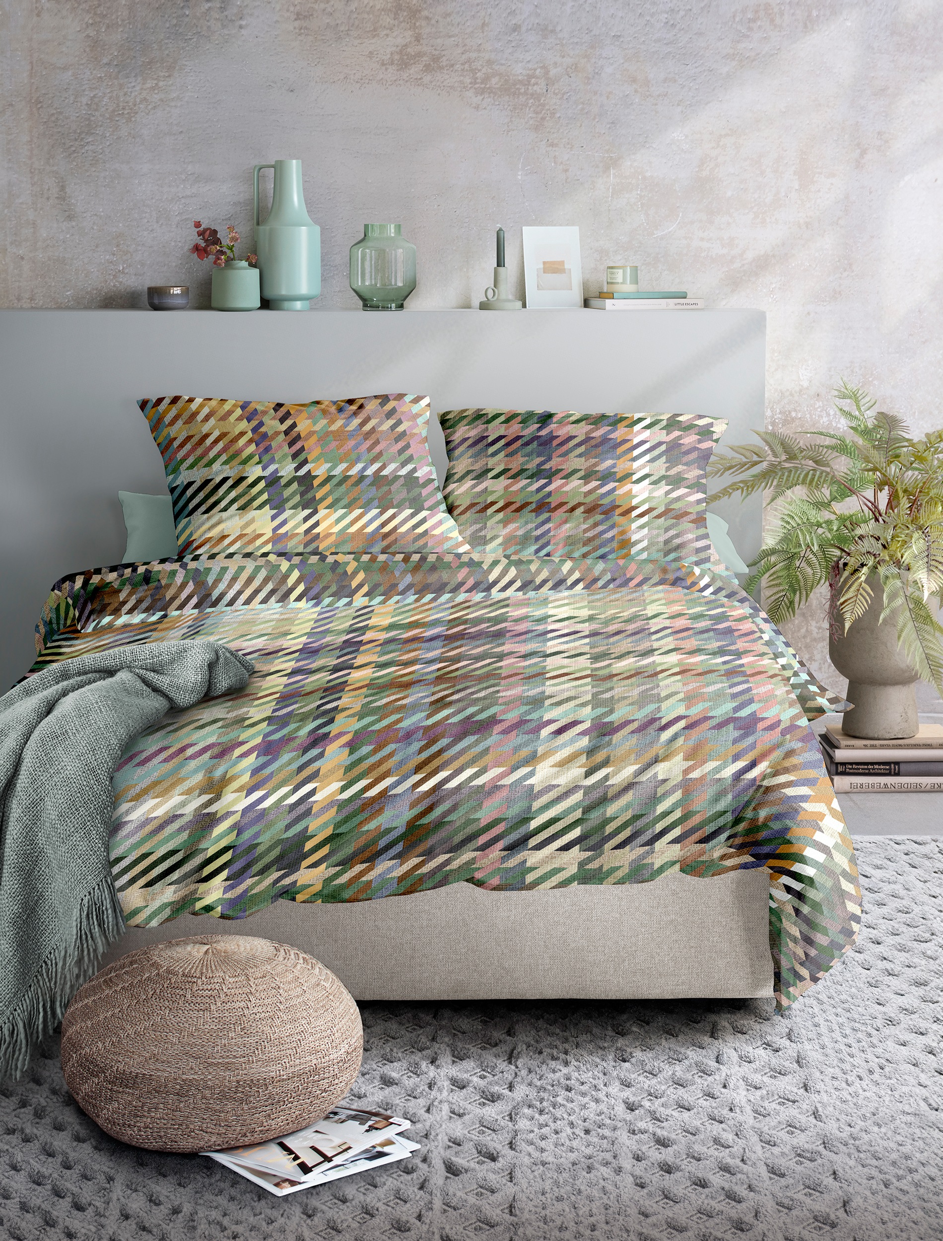 Image of Irisette Bettwäsche "Zobel 8785" 2 Flausch-Cotton, 2 teilig, samtig weich