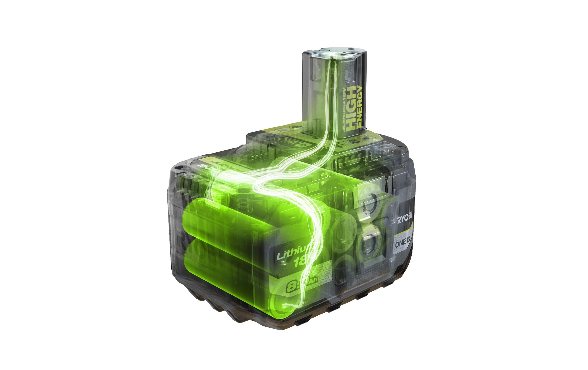 Akku »RYOBI RB1880T 18 V 8.0 Ah High Energy«, 18,0 V
