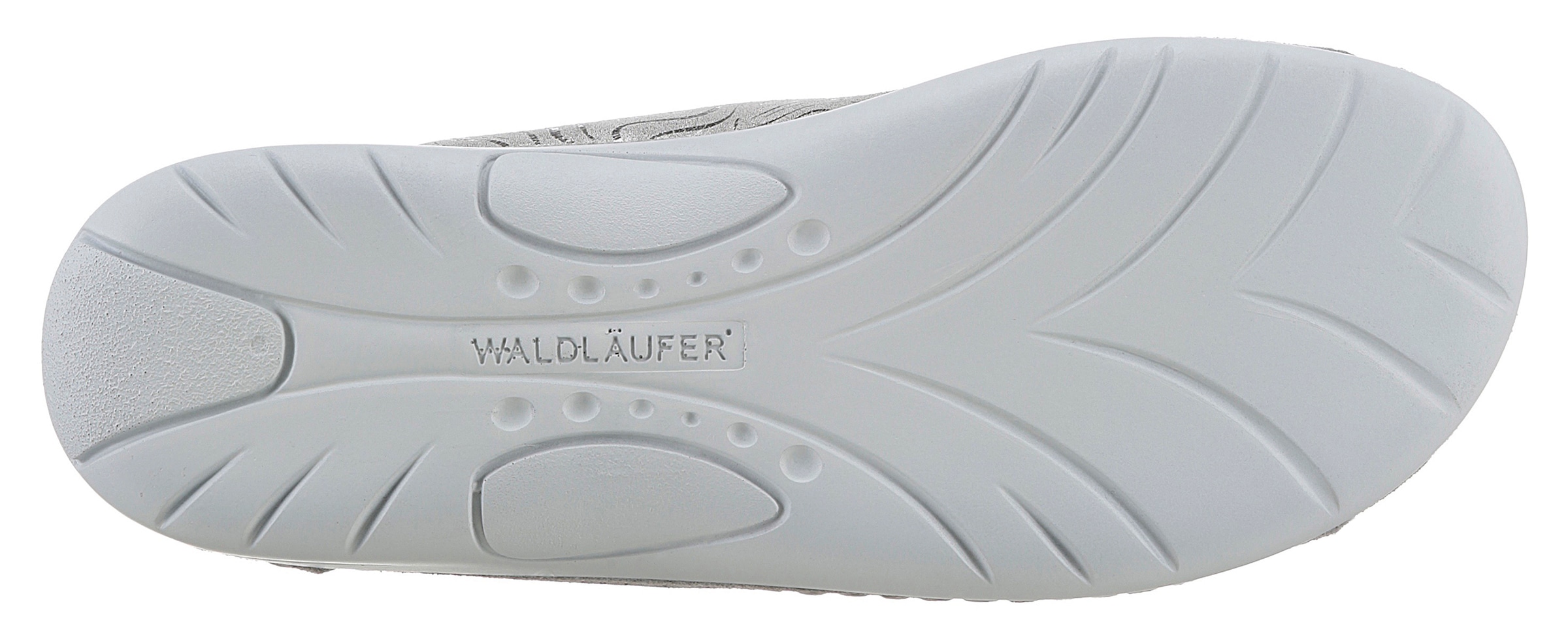 Waldläufer Riemchensandale »GUNNA«, Sommerschuh, Sandalette, Keilabsatz, in Metallic-Optik, G-Weite