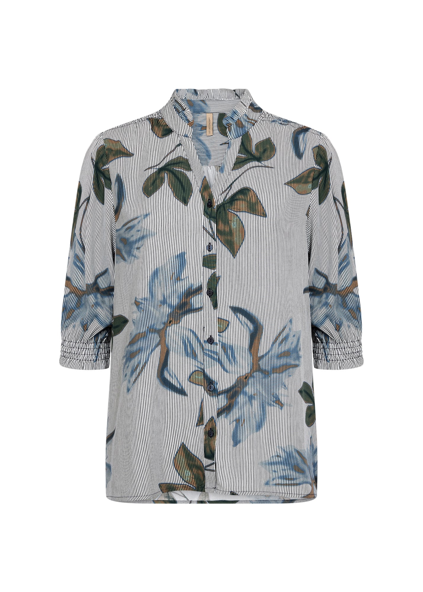 soyaconcept Kurzarmbluse »SC-GINA 1« Viskose