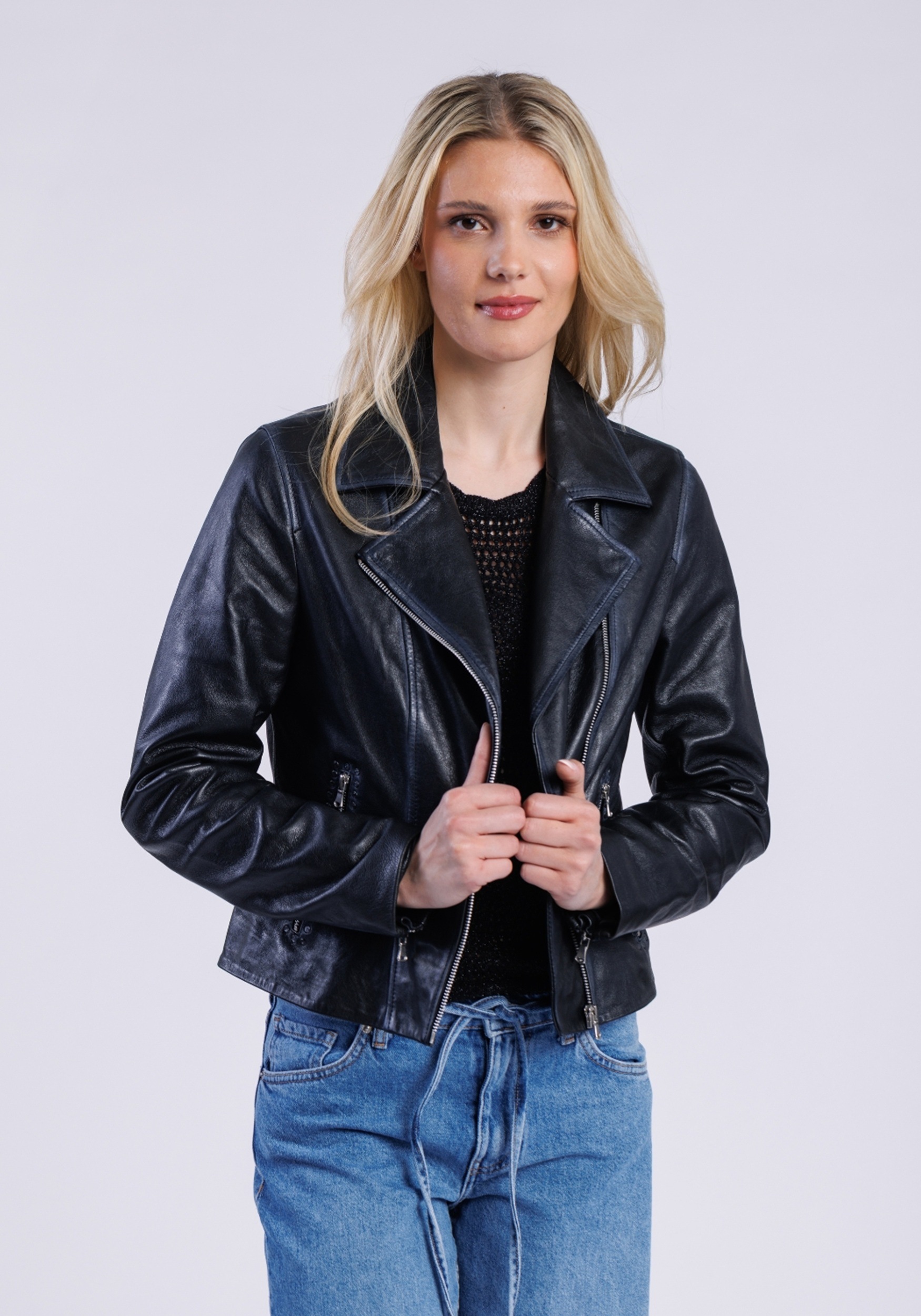 Freaky Nation Lederjacke »Lederjacke-FN«