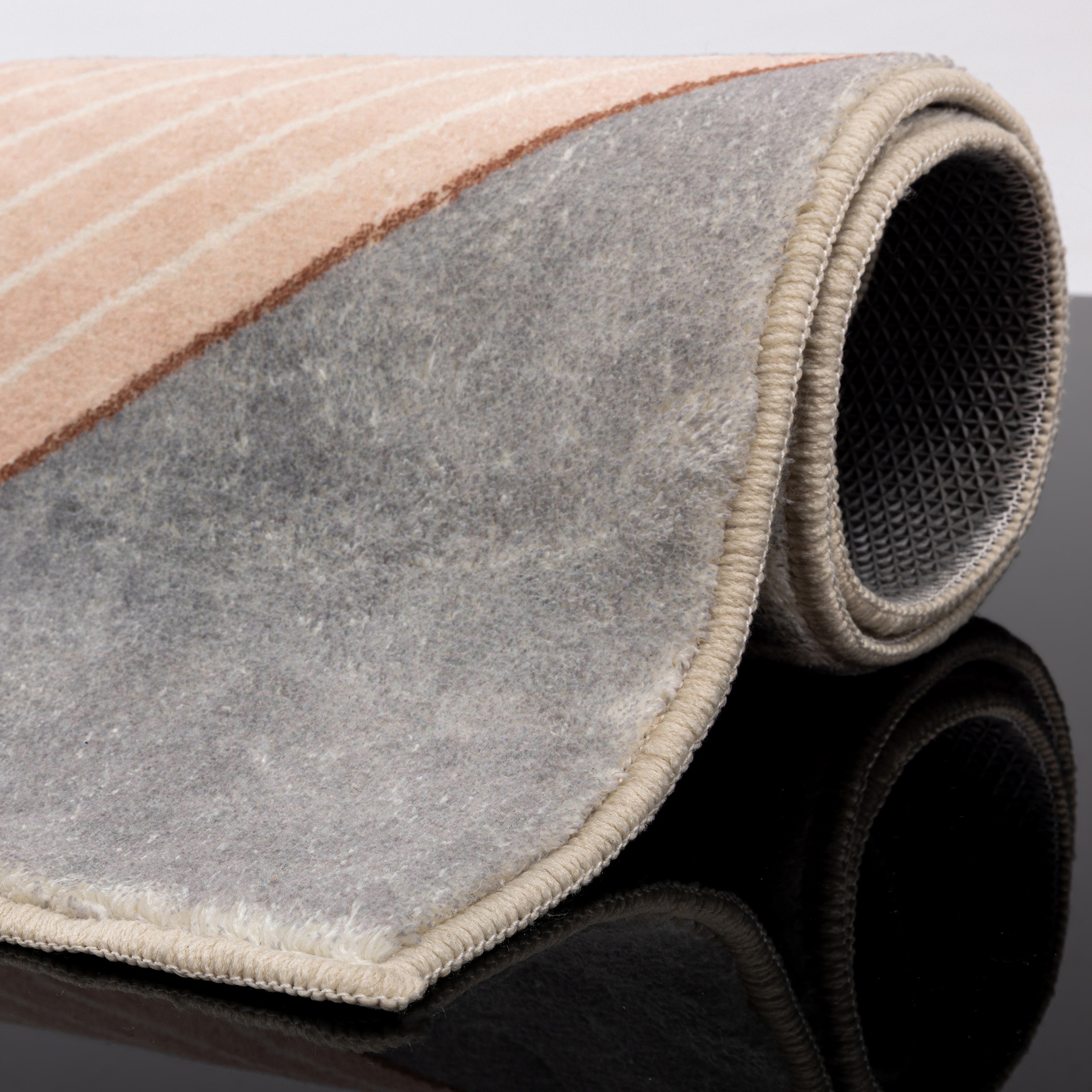 Gino Falcone Badematte »Ariella GF-142«, rutschhemmend beschichtet, fussbodenheizungsgeeignet, Badteppich, bedruckt, modernes Design, weich & kuschelig