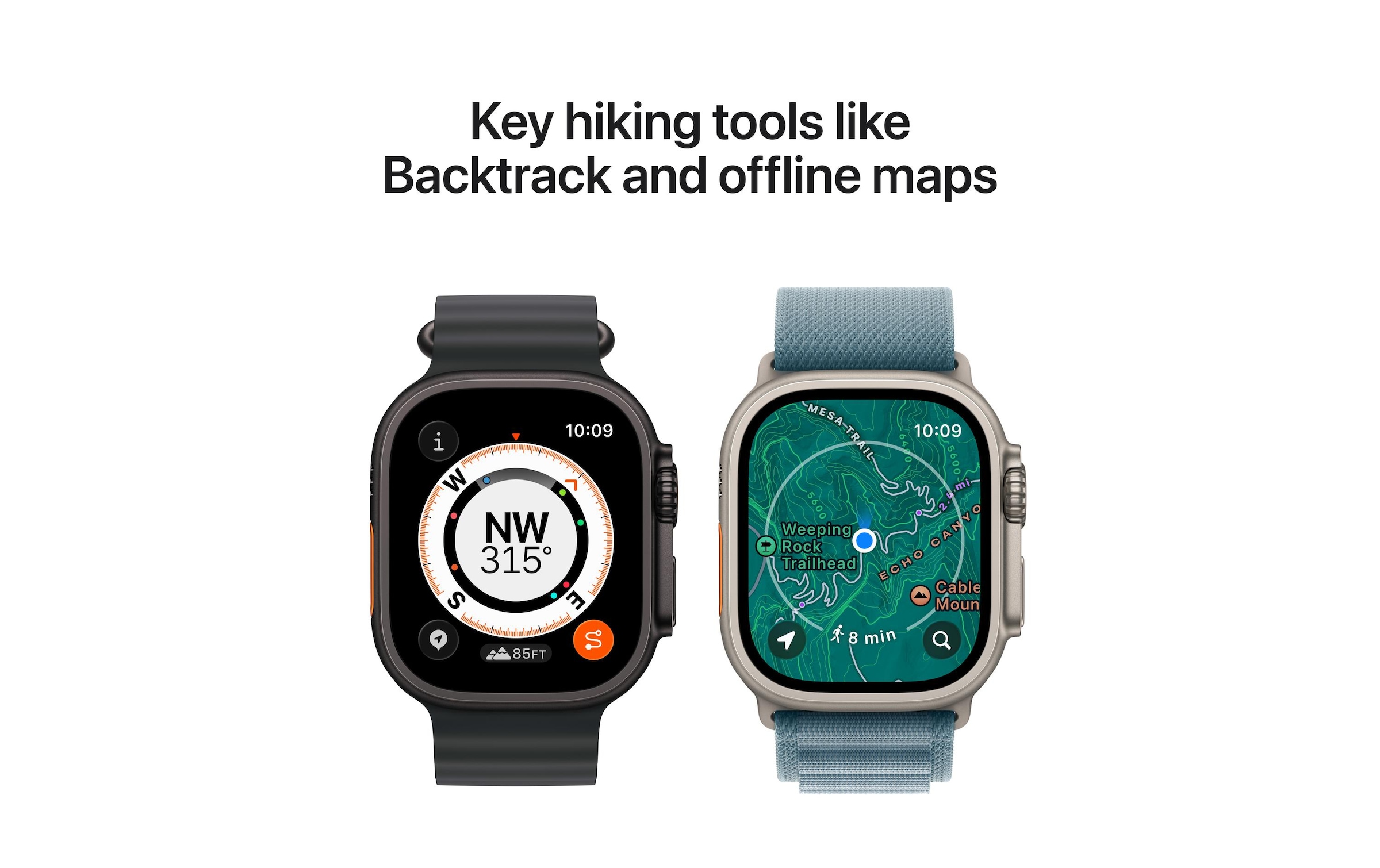 Apple Smartwatch »Watch Ultra 3 Titanium« Watch OS