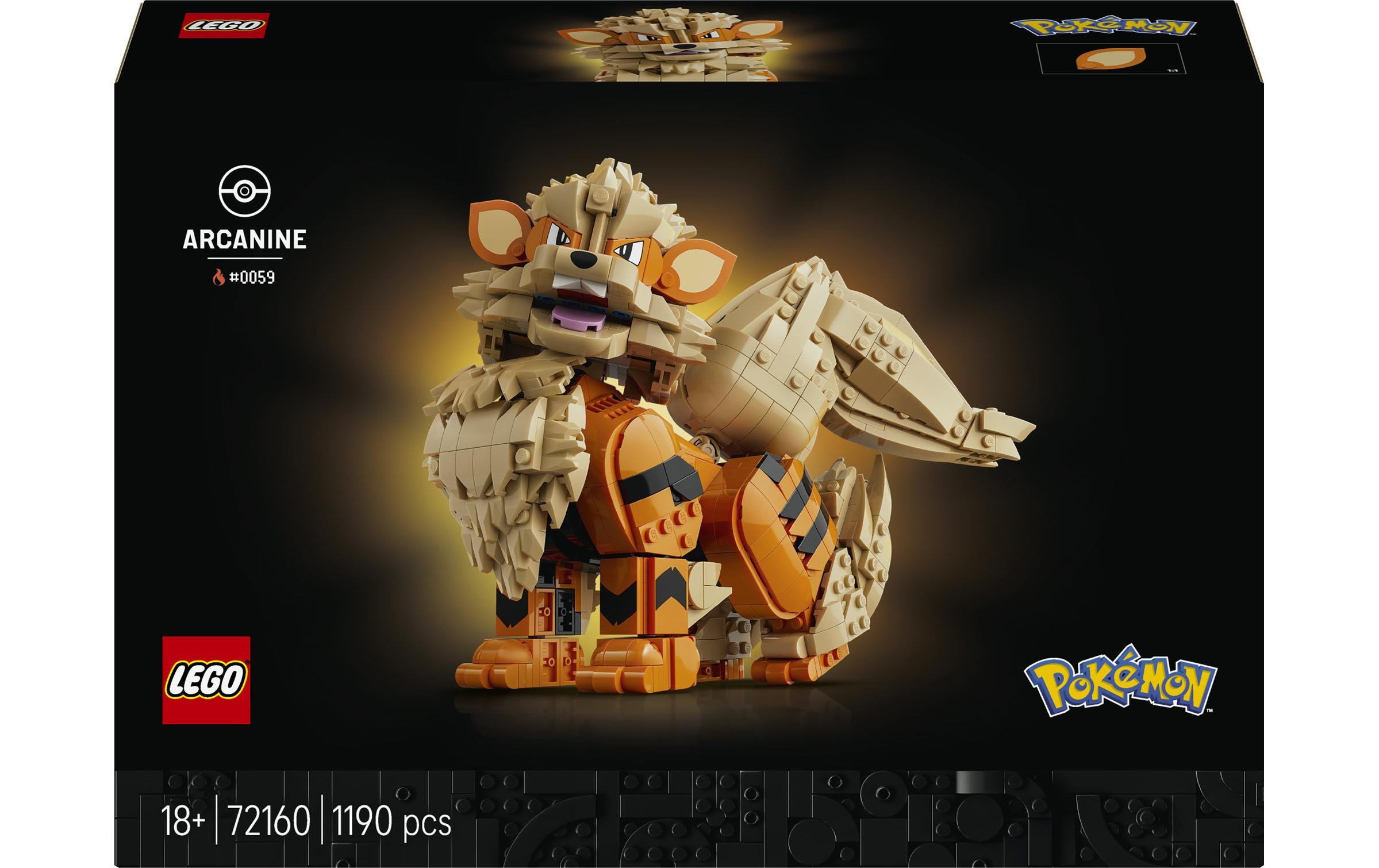 LEGO® Konstruktionsspielsteine »Arkani (72160), LEGO Pokémon« Made in Europe