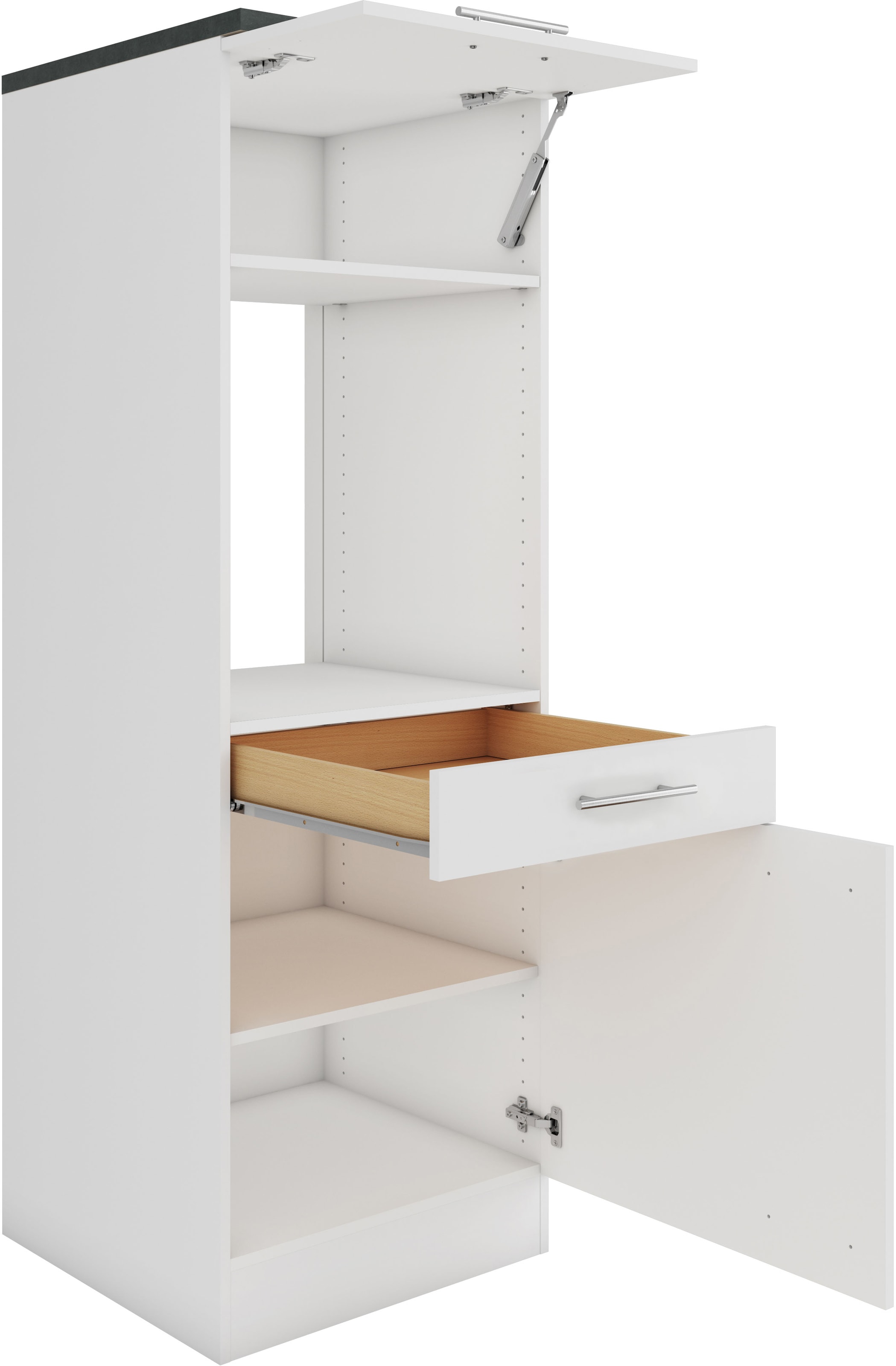 OPTIFIT Midischrank »Bella« Breite 60 cm, Nischenmasse B/T/H 56,7/55,5/59,2 cm