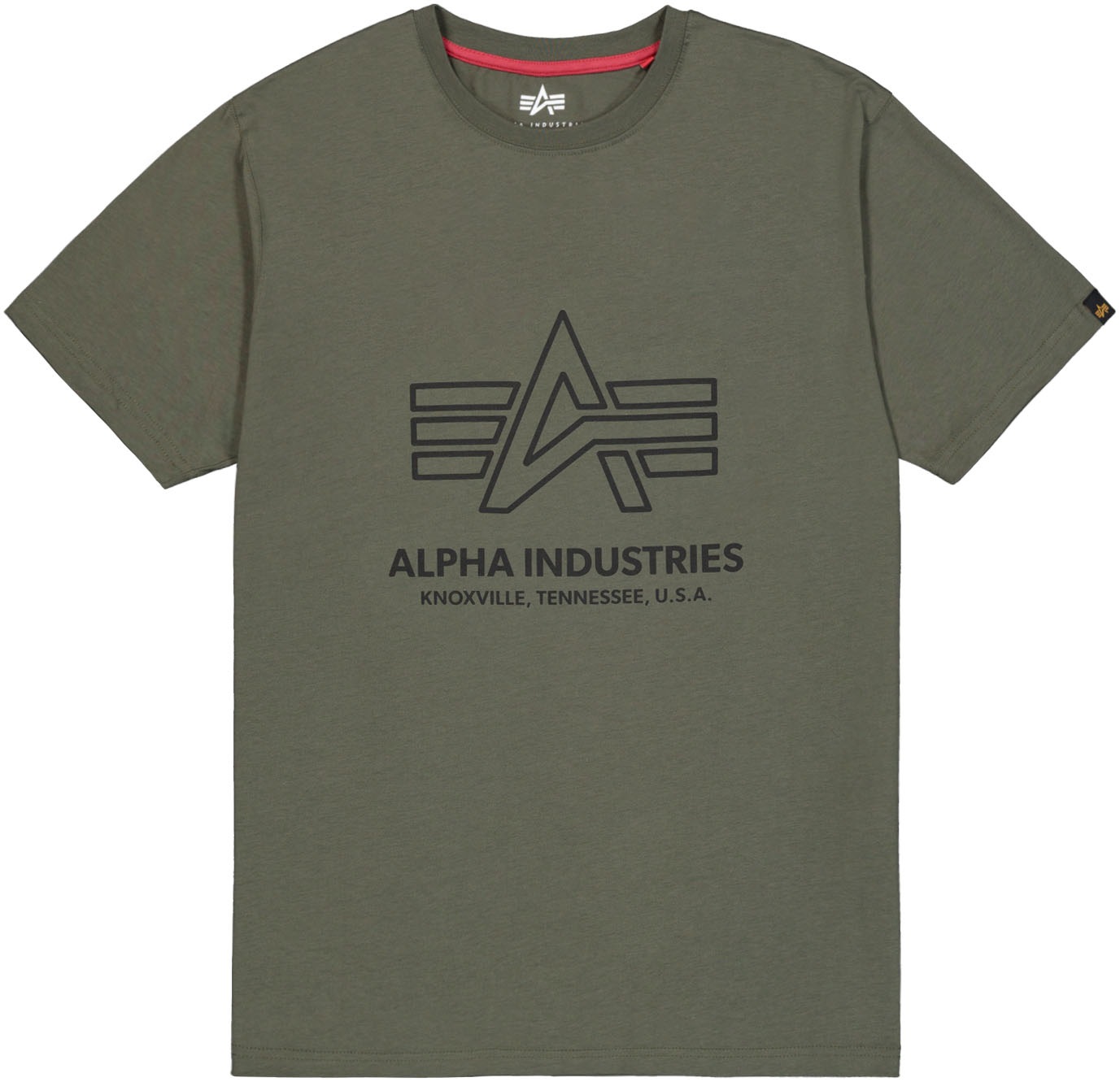 Alpha Industries Shirt à col rond »Logo Print T«