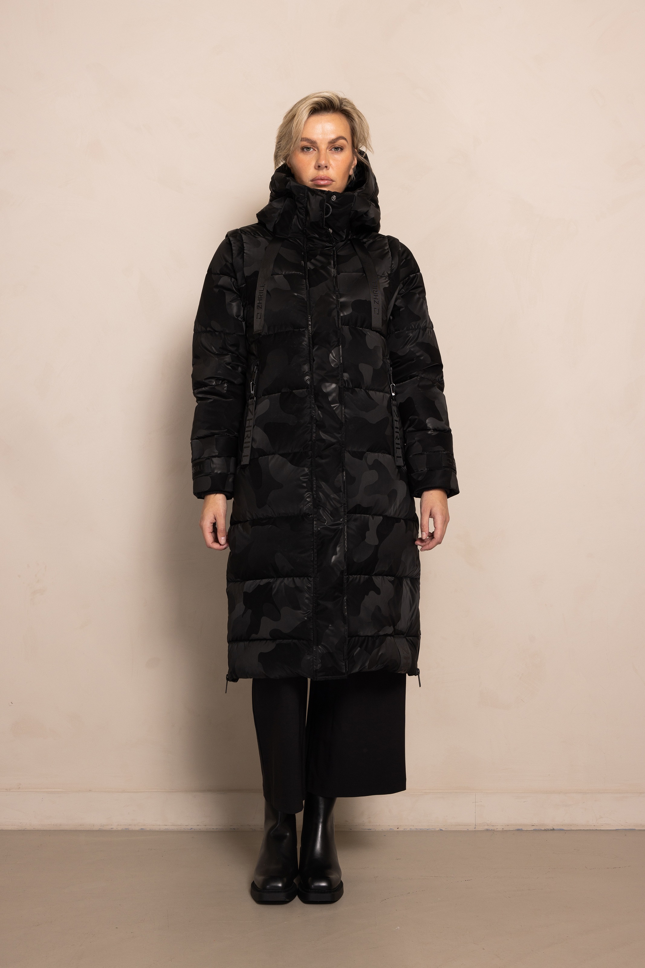 Zhrill Manteau matelassé »2 in 1 Mantel und Weste« Kapuze abnehmbar