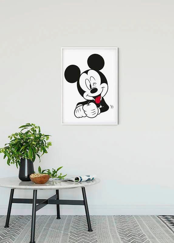 Komar Bild »Mickey Mouse Funny«, Disney, (1 St.), Wandbild zur Dekoration im Kinderzimmer - ohne Rahmen