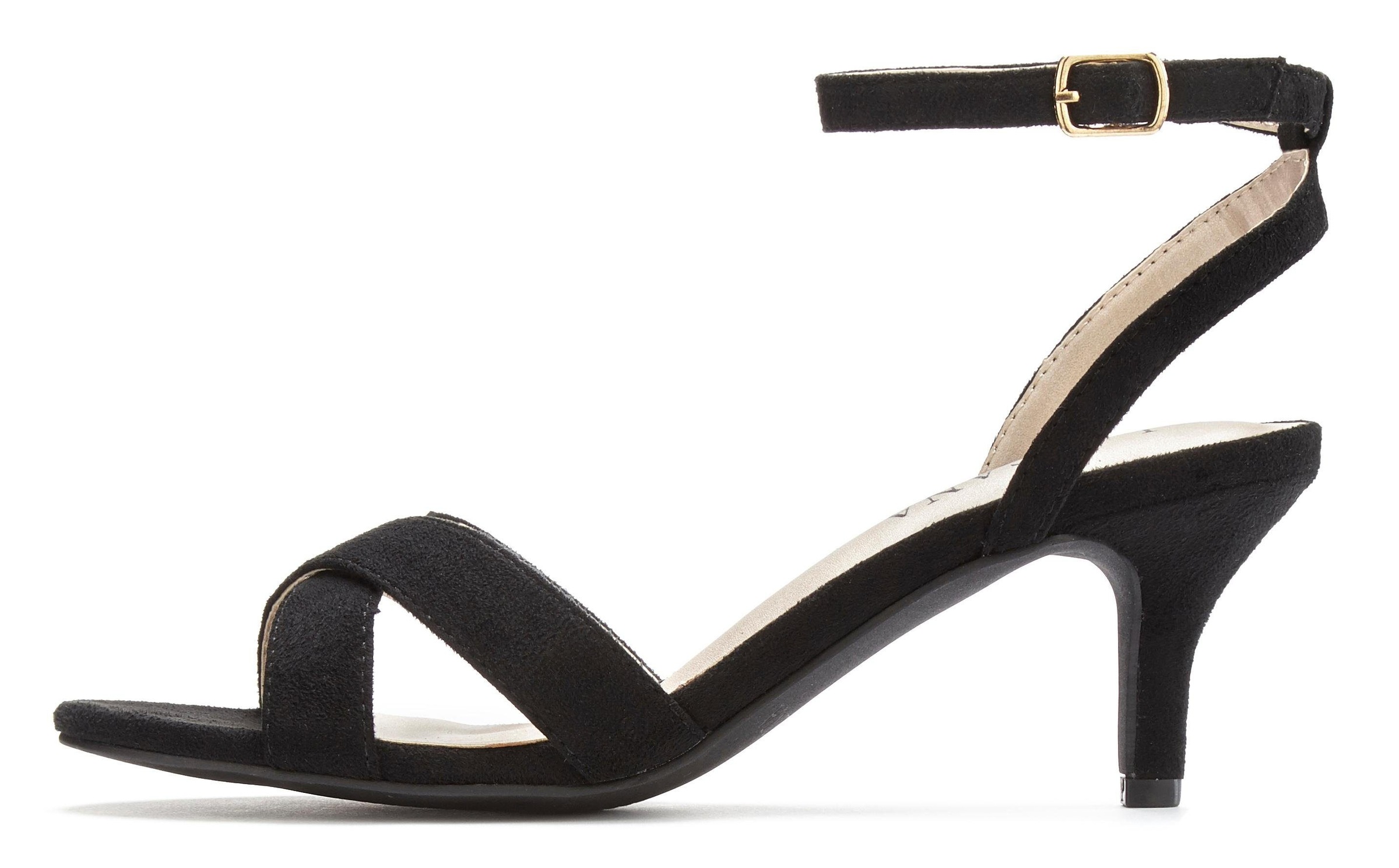 Image of LASCANA Sandalette, mit bequemen Absatz und schicken Riemchen bei Ackermann Versand Schweiz