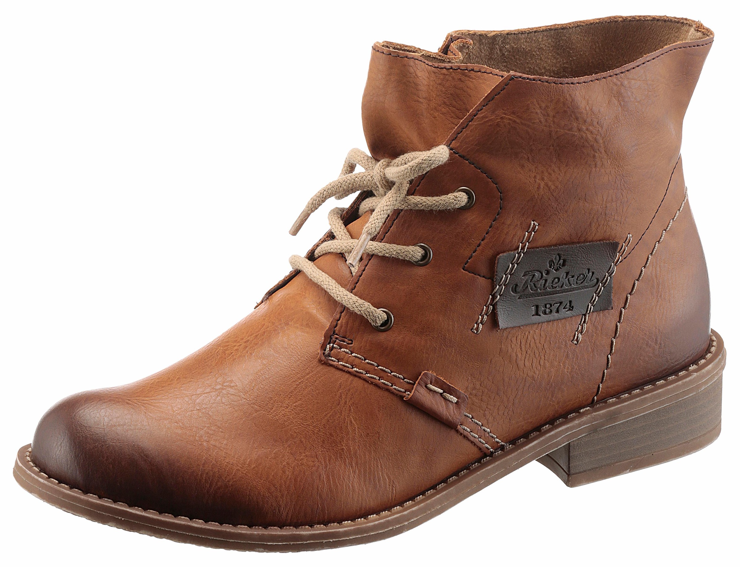 Image of Rieker Schnürboots, mit Steppnaht bei Ackermann Versand Schweiz