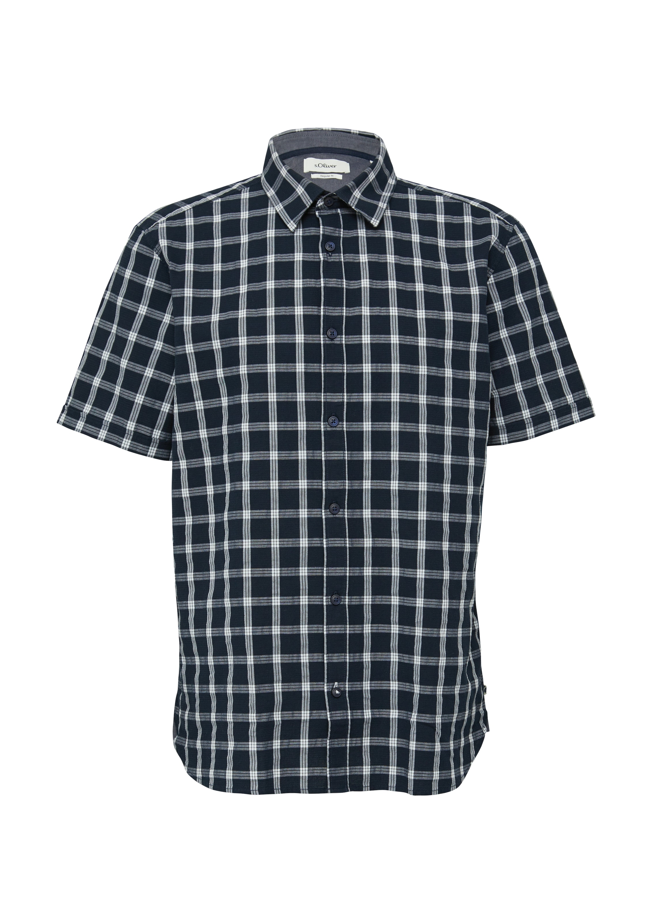 s.Oliver Chemise à manches courtes mit Waschung