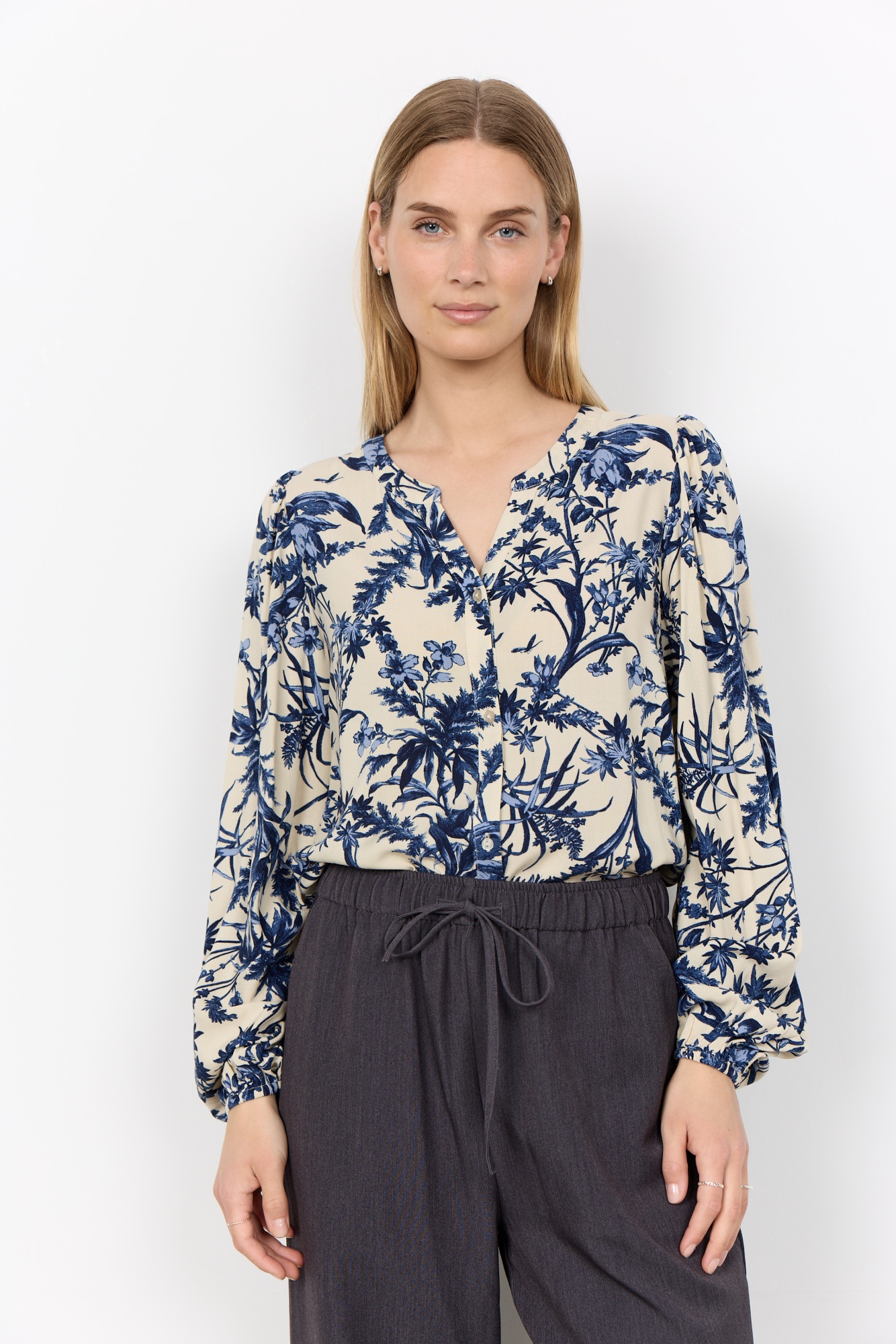 Image of soyaconcept Druckbluse "SC-HALFA 1- AOP" Viskose