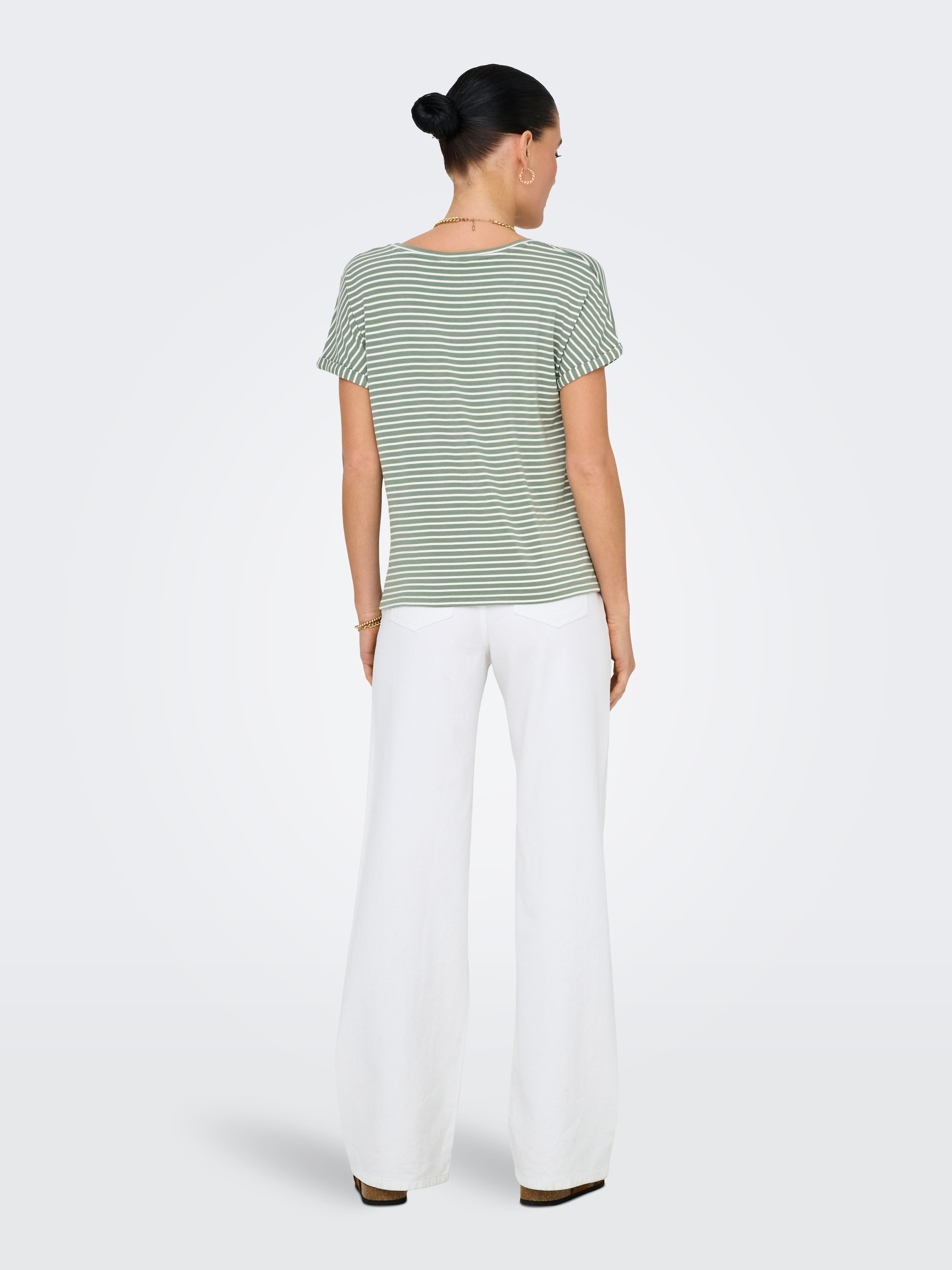 JDY Kurzarmshirt »JDYSISSY S/S O-NECK TOP JRS«