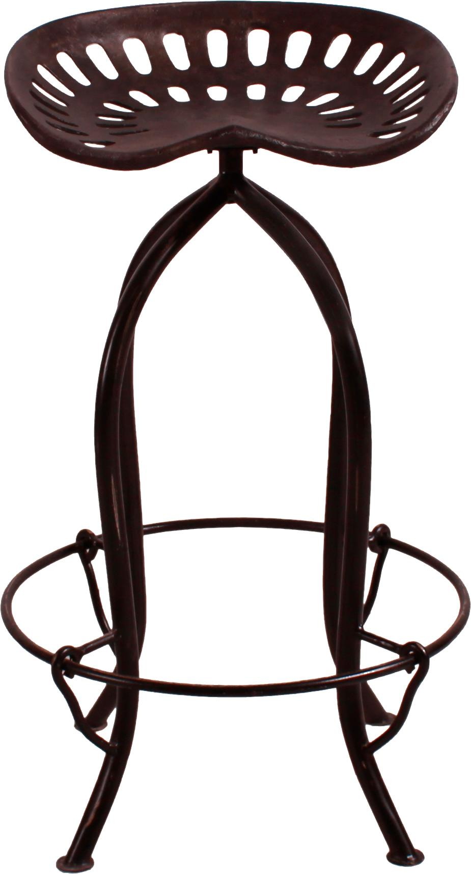Image of SIT Barhocker "La Rochelle aus recyceltem Traktorsitz" Original Traktorsitz als aussergewöhnlicher Barhocker