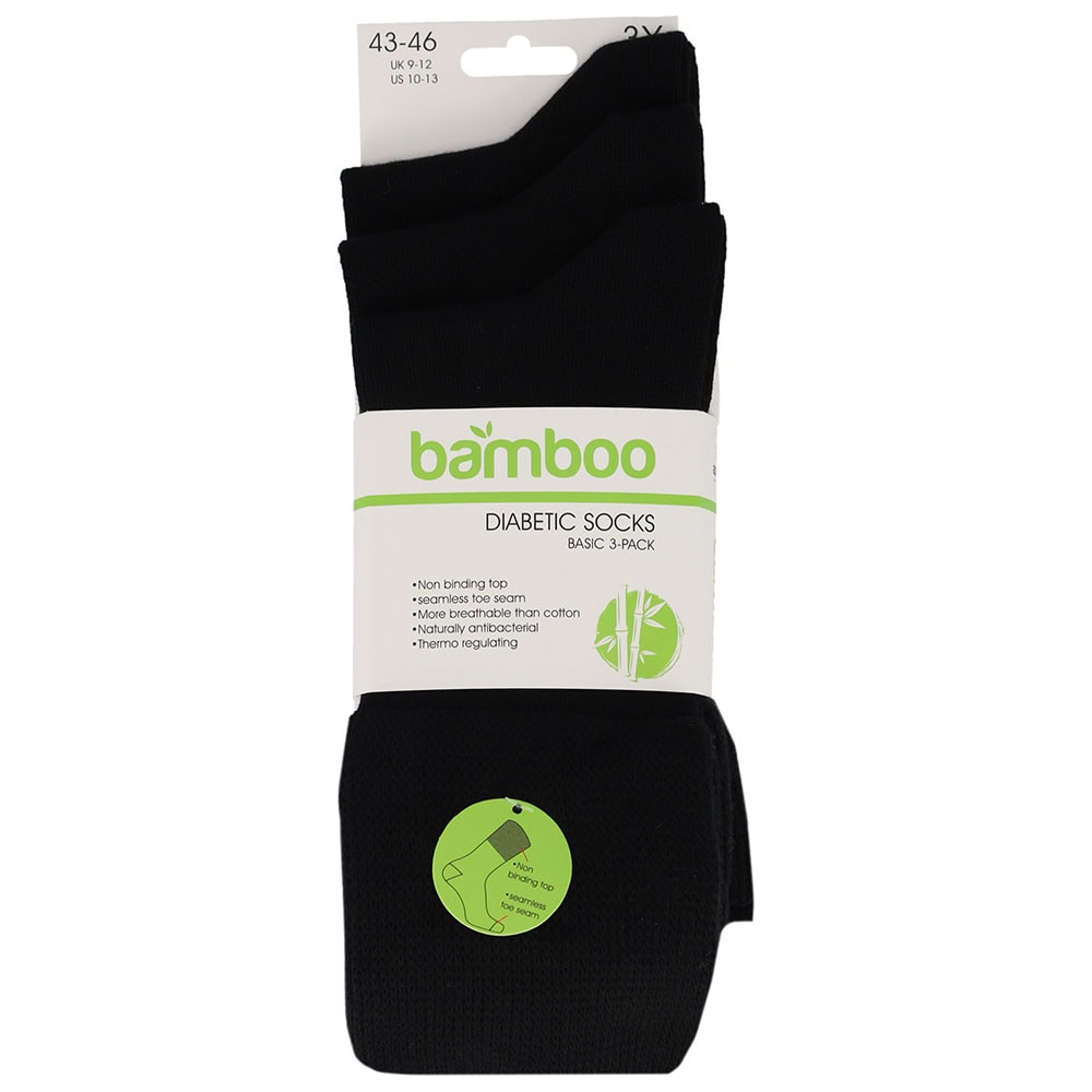 Apollo Diabetikersocken, (3), mit temperaturregulierender Funktion