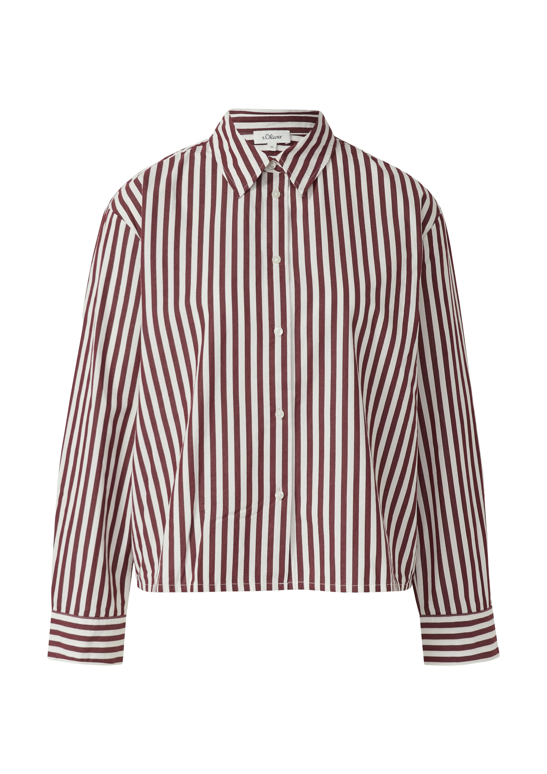 s.Oliver Blouse chemise mit Streifen Muster