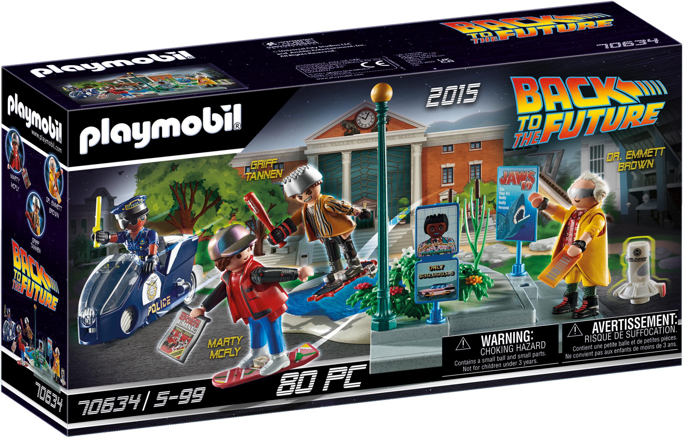 Image of Playmobil® Konstruktions-Spielset »Back to the Future Part II Verfolgung mit Hoverboard (70634)«, (80 St.), Back to the Future bei Ackermann Versand Schweiz