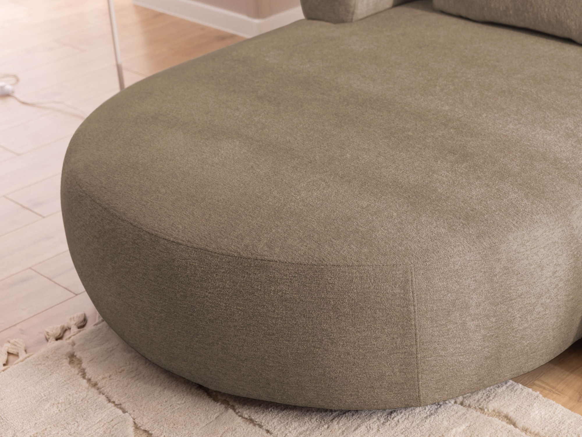Home affaire Ecksofa »LUSSAC L-Form Design-Sofa mit Zierkissen, Masse B/T/H: 257/159/78 cm« hoher Sitzkomfort und modernes Design, Sofa ohne Bettfunktion