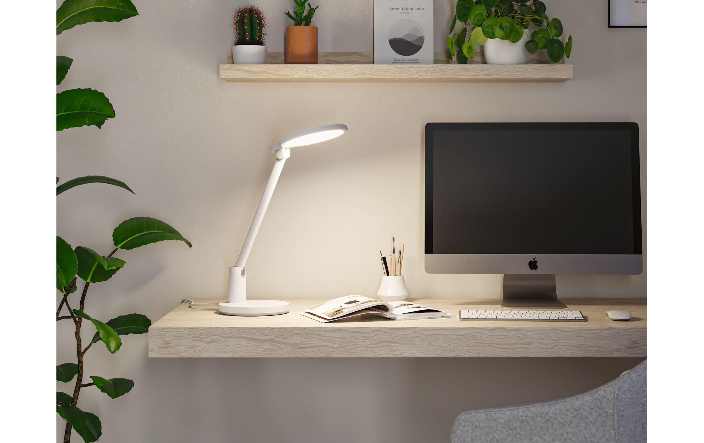 Paulmann LED Schreibtischlampe »Paulmann Schreibtischleuchte Schreibtischleuchte« LED-Modul warmweiss