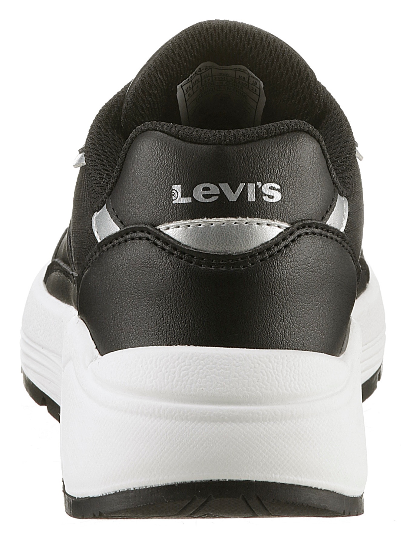 Levi's® Keilsneaker »WING«, mit Logoschriftzügen, Freizeitschuh, Halbschuh, Schnürschuh