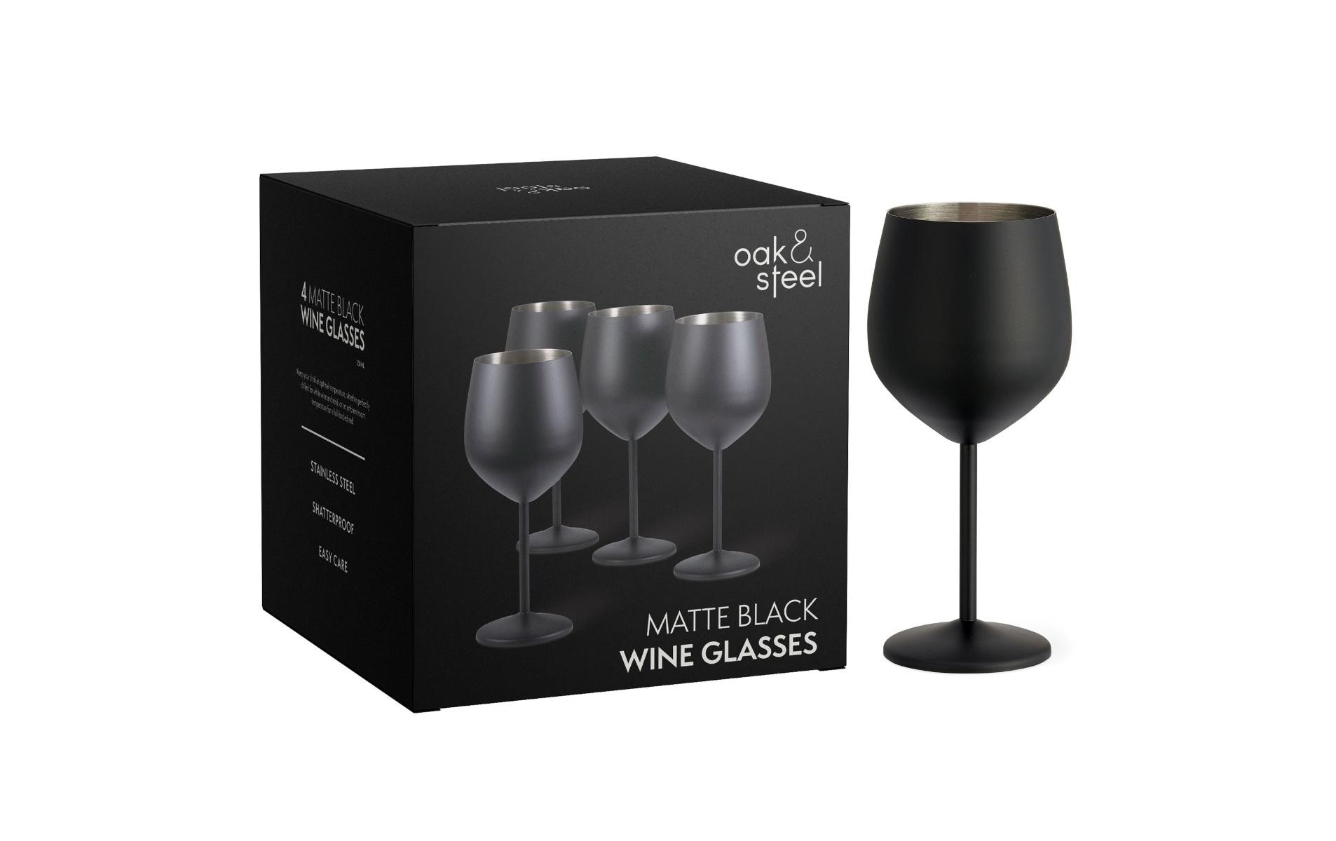   Verre à vin »Oak & Steel 500 ml, 4 Stück«