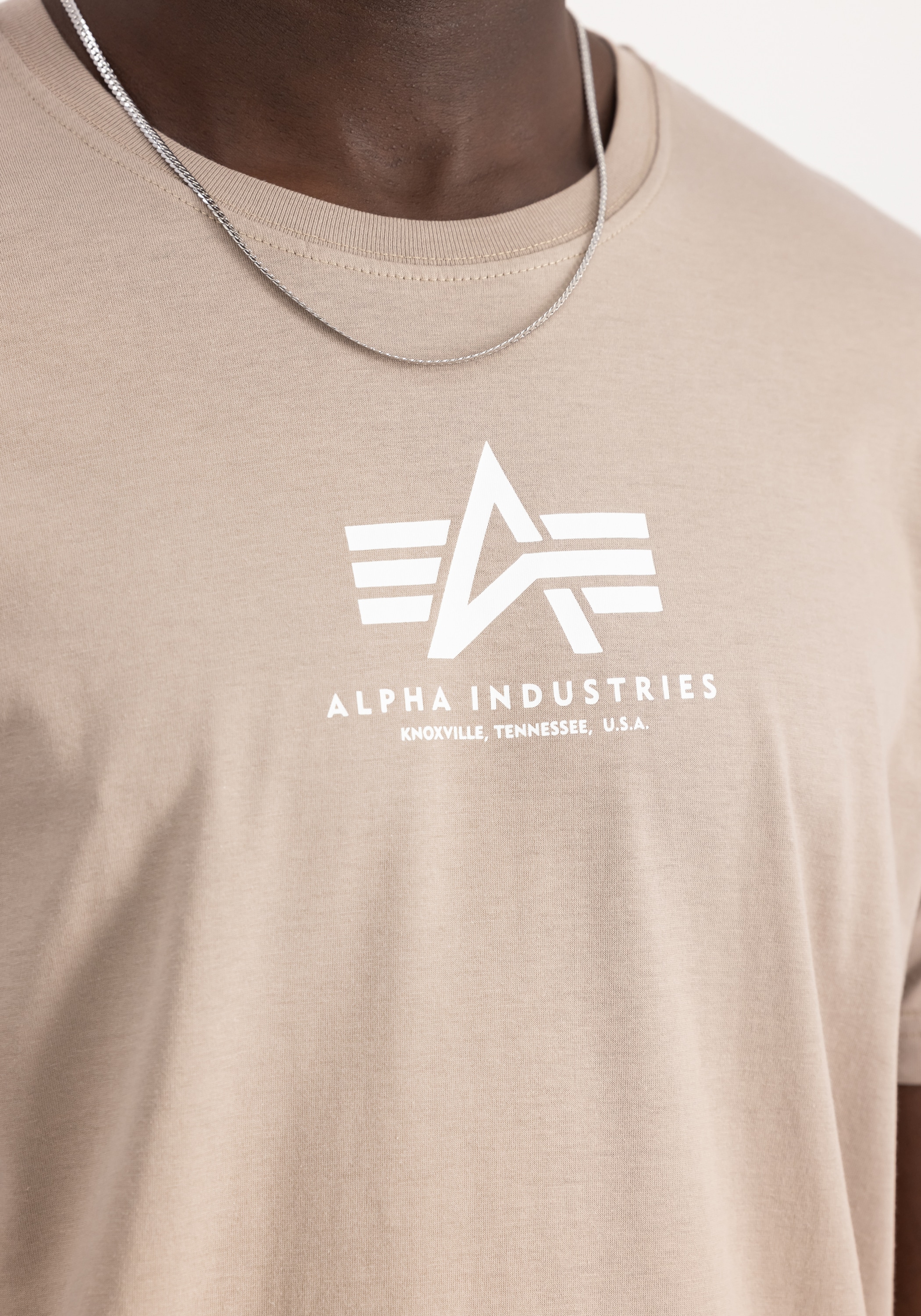 Alpha Industries T-Shirt »Alpha Industries Men - T-Shirts Basic T Mid Logo«