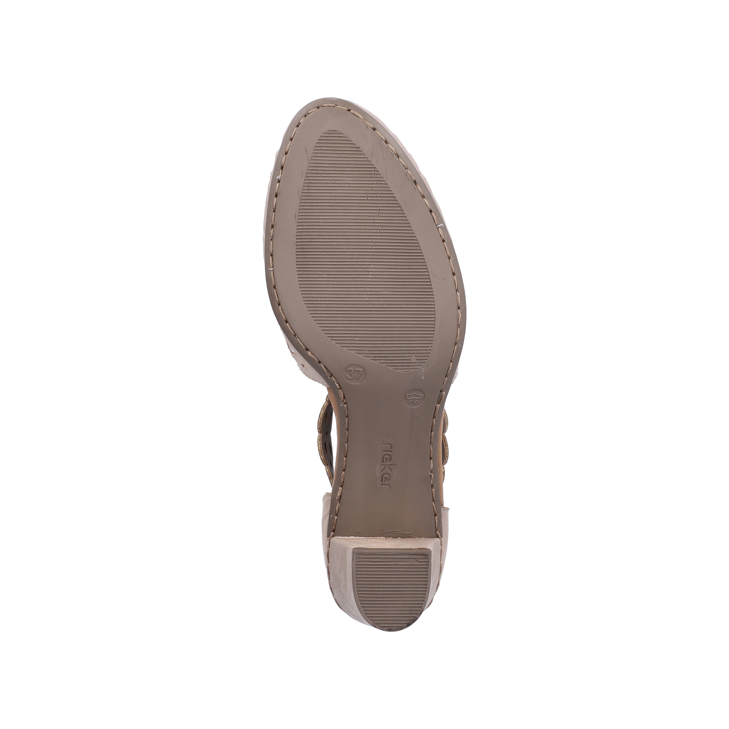 Rieker Escarpins à bride  chaussure d'été, escarpins avec fermeture velcro, talon bloc