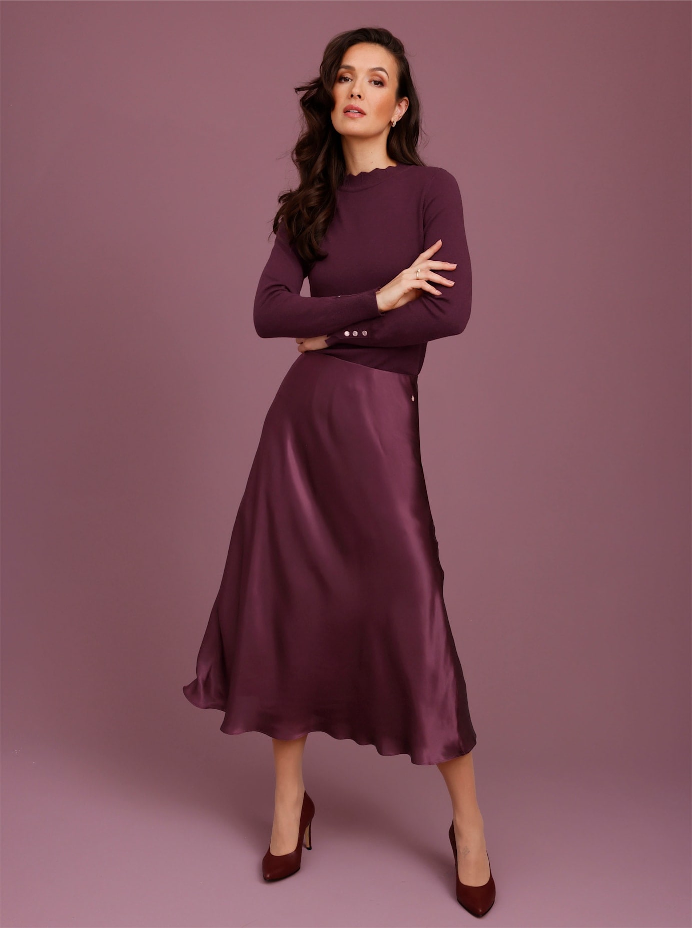 CREATION L PREMIUM Jupe tissée