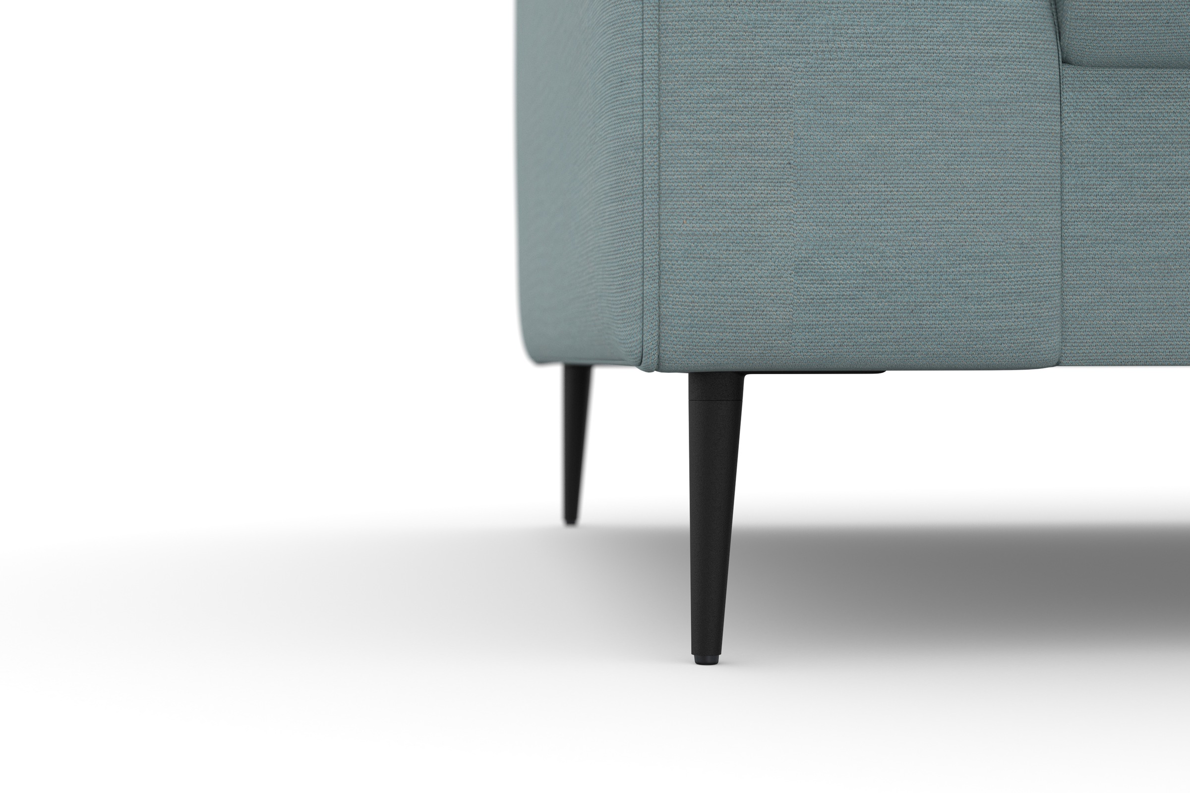 DOMO collection Ecksofa »Modica kompakt und elegant, Breite 244, L-Form«, moderne Optik mit extrabreiter Recamiere, auch in Cord