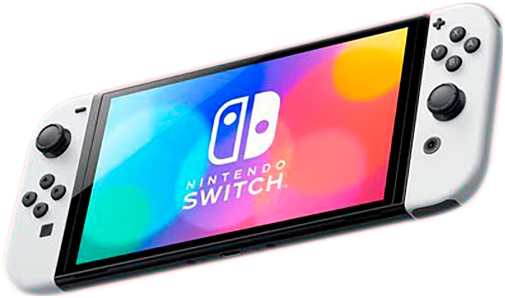 Nintendo Switch Set de consoles »OLED weiss + Mario Party Jamboree« 64 Go