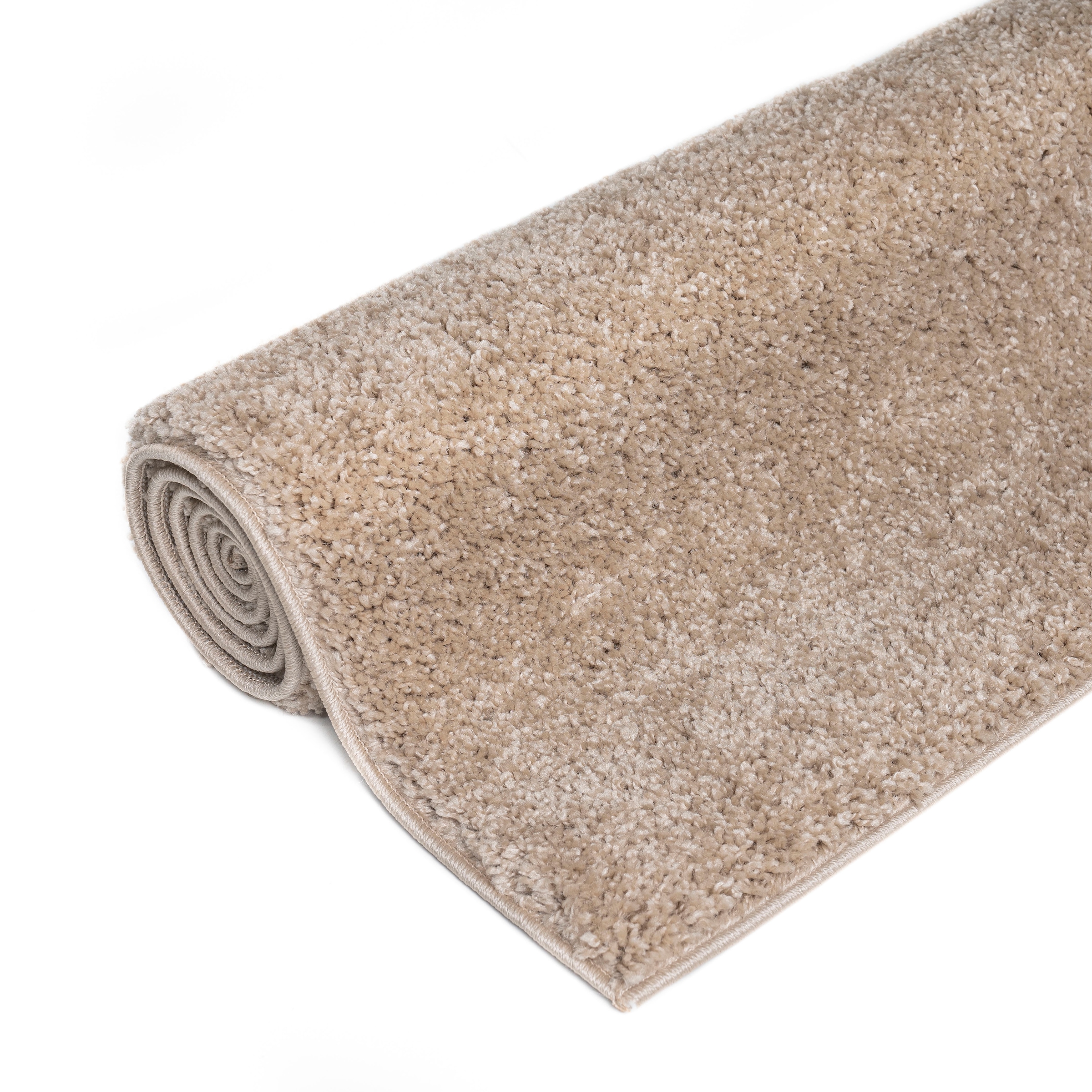 Bruno Banani Hochflor-Teppich »Shaggy Soft«, rechteckig, 30 mm Höhe, gewebt, Uni Farben, besonders weich und kuschelig