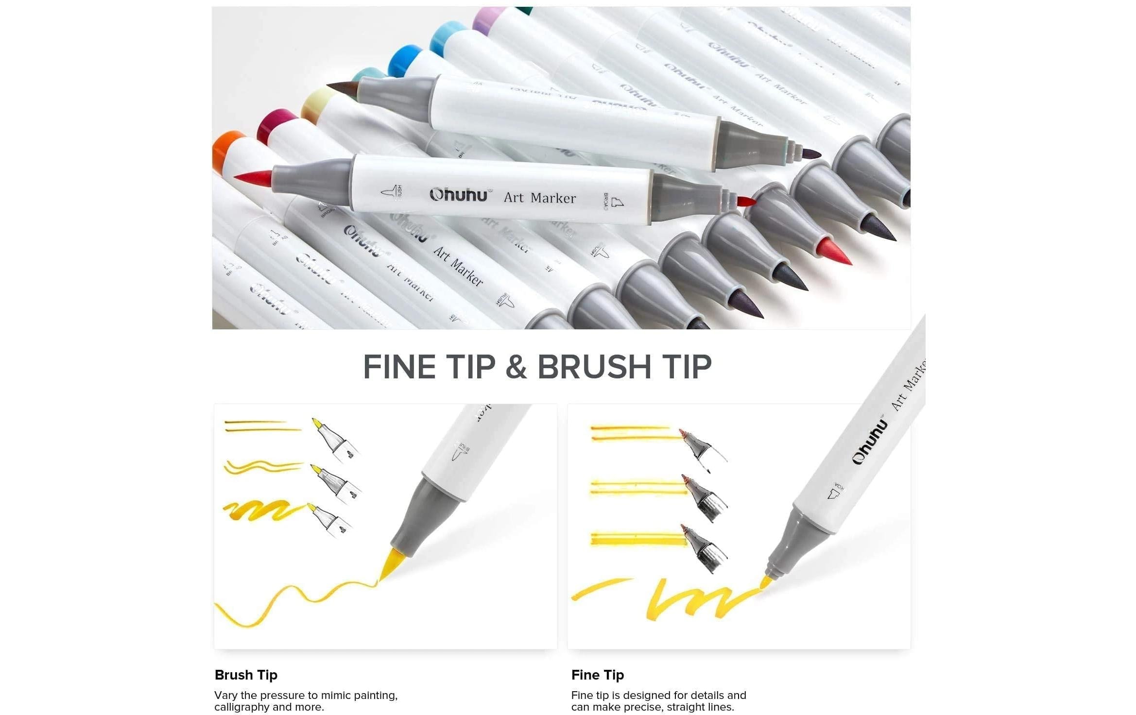   Marker »Ohuhu Honolulu B (72 Stk.) 72 Stück«