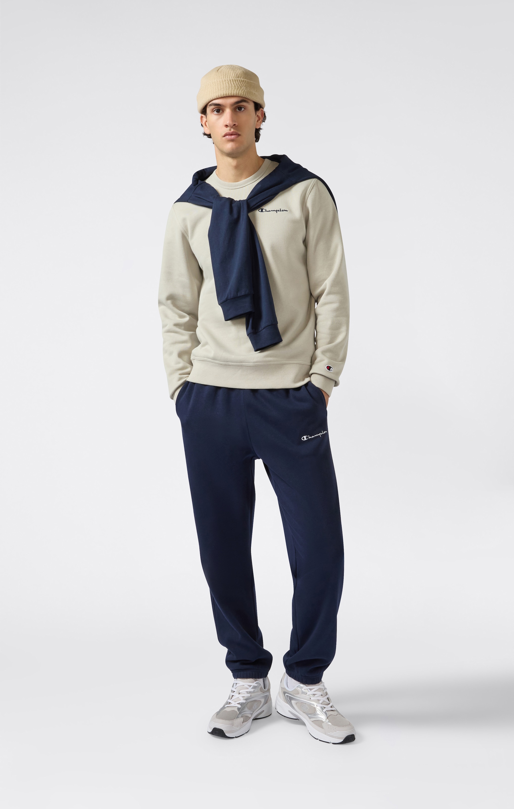 Champion Sweatshirt »ICONS CONTRAST Fleece Crewneck Sweatshirt«, (1 tlg.)